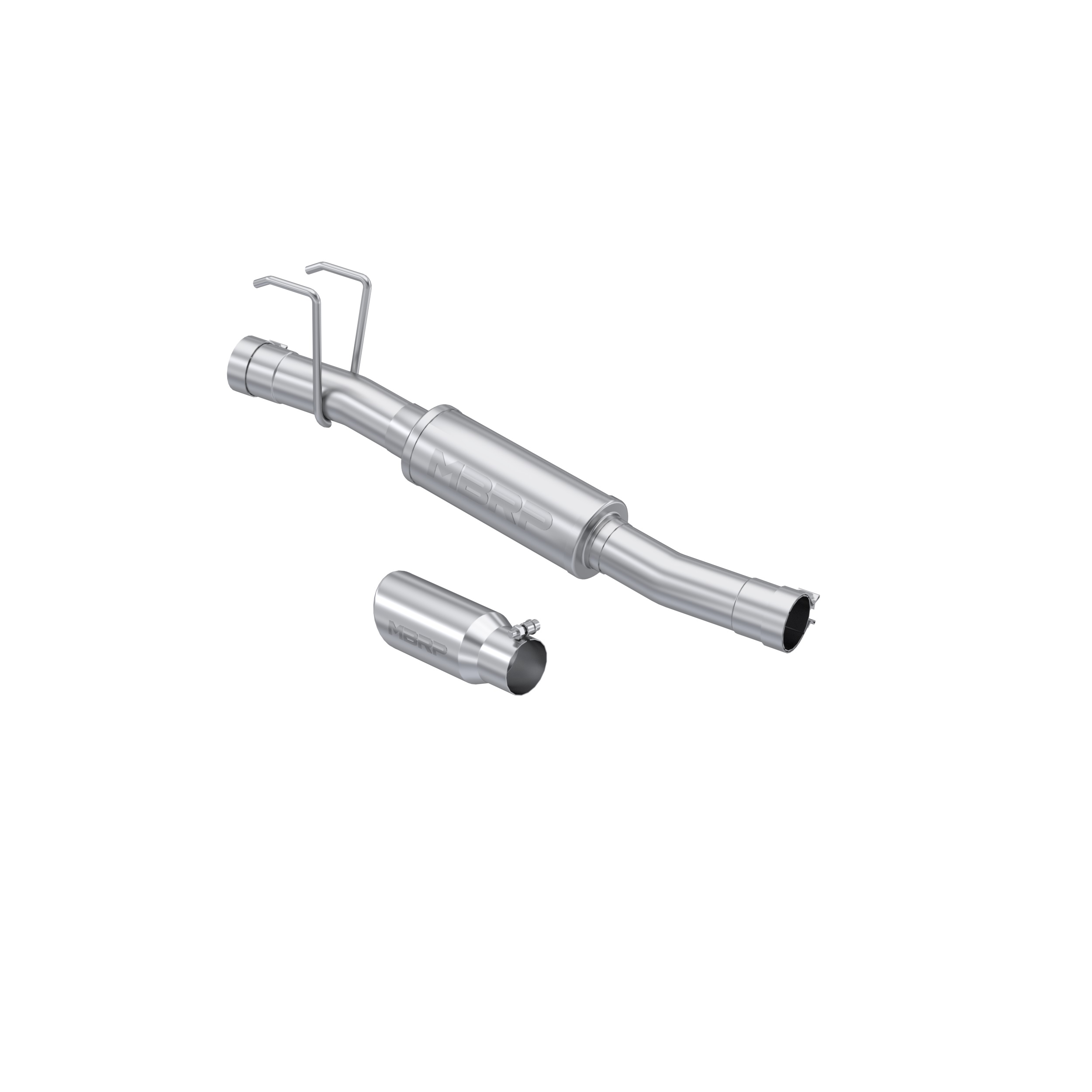 MBRP Exhaust 3in. Muffler Replacement. T409. 4in. OD Tip S5101409