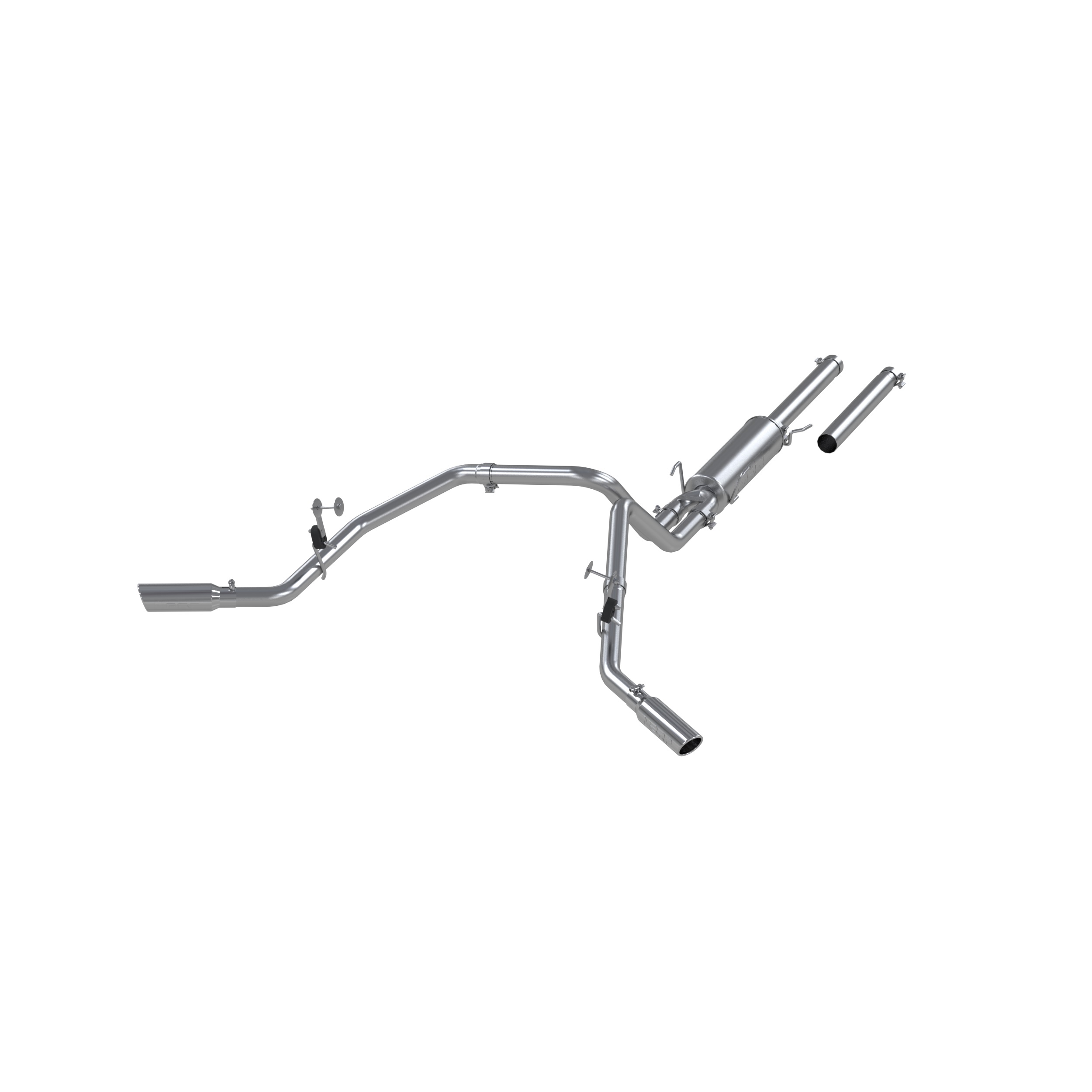 MBRP Exhaust 3in. Cat-Back. 2.5in. Dual Split Side Exit. AL S5114AL