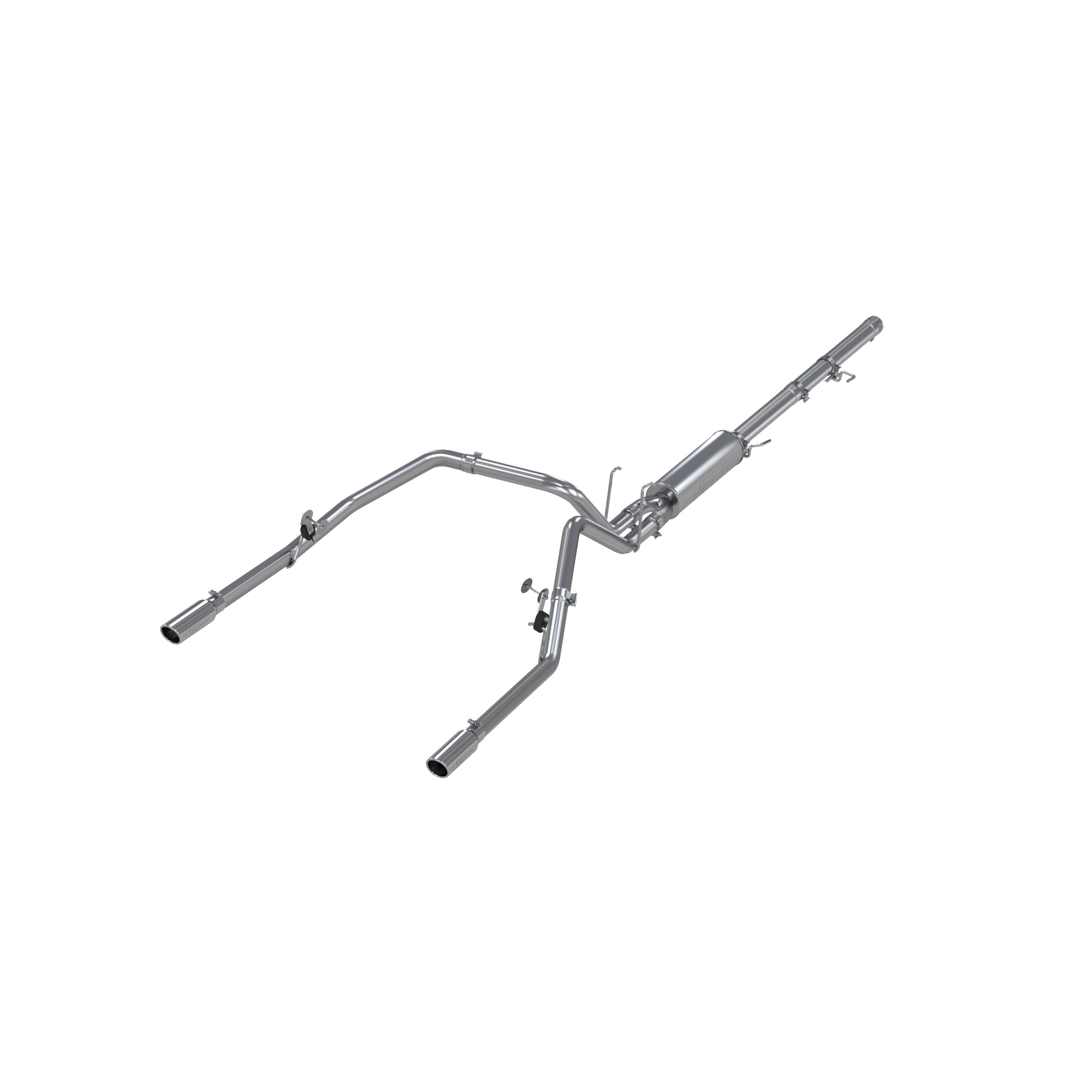 MBRP Exhaust 3in. Cat-Back. 2.5in. Dual Split Rear Exit. AL S5126AL