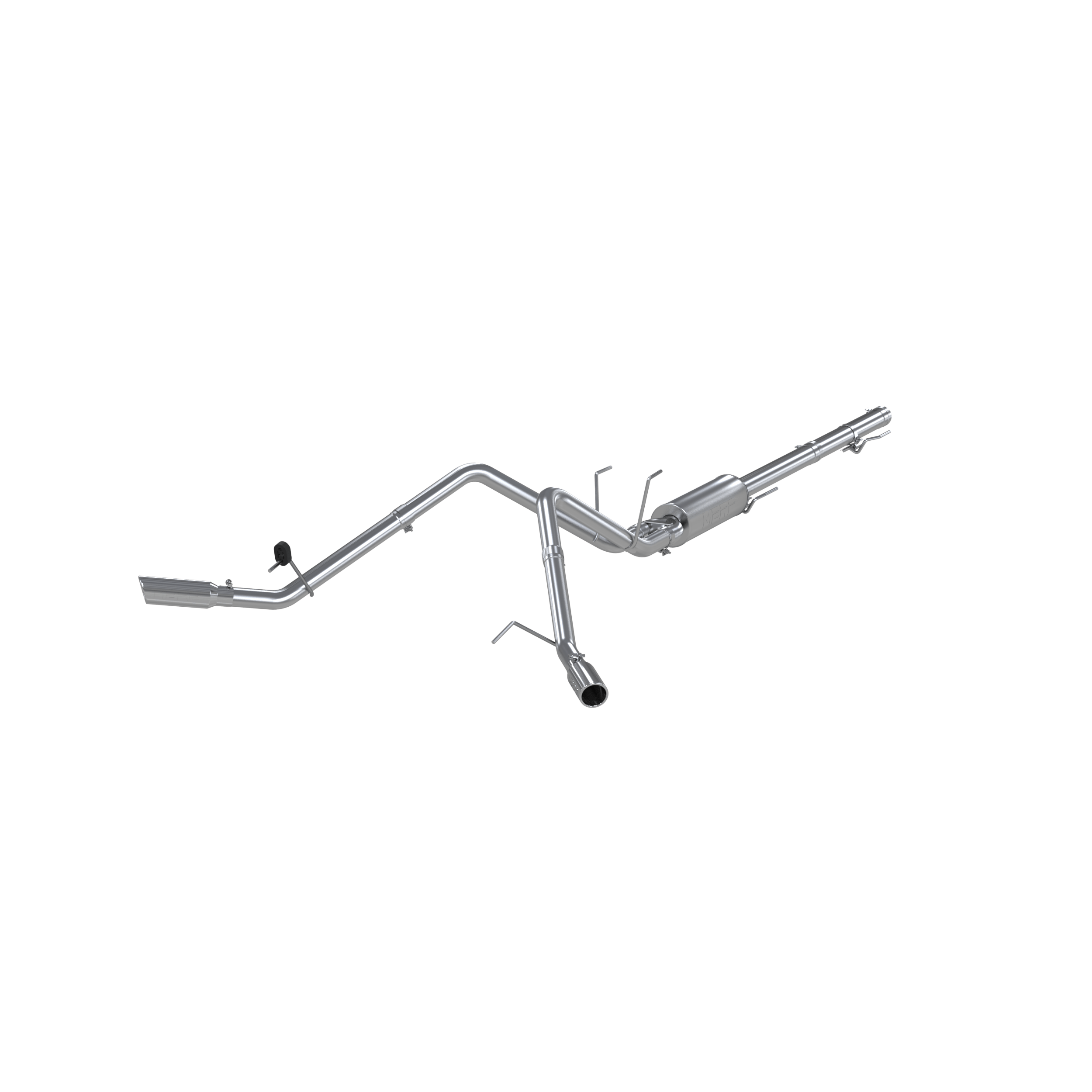 MBRP Exhaust 3in. Cat-Back. 2.5in. Dual Split Side Exit. AL S5144AL