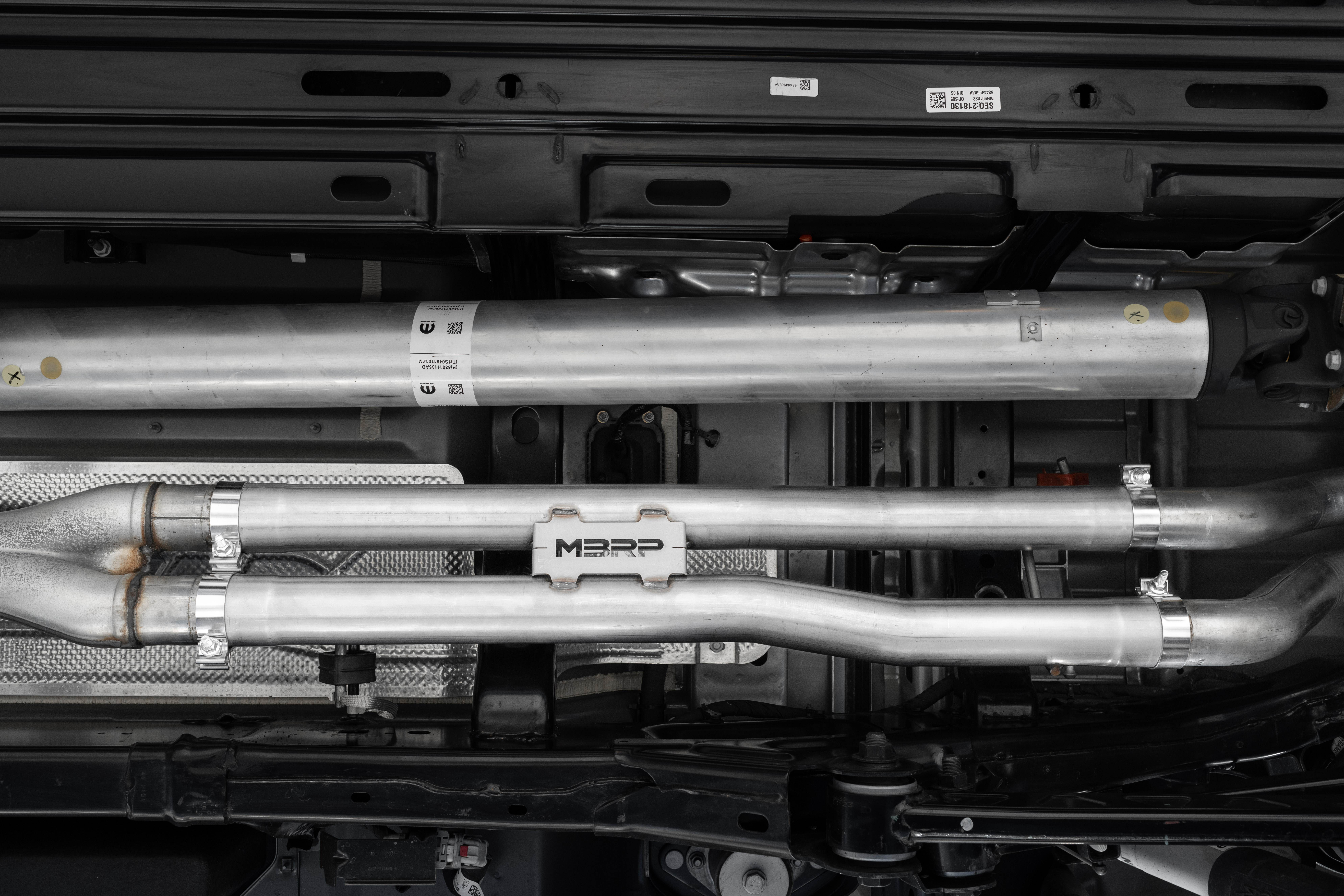 MBRP Exhaust 3in. Muffler Bypass Pipe. T304 S5155304