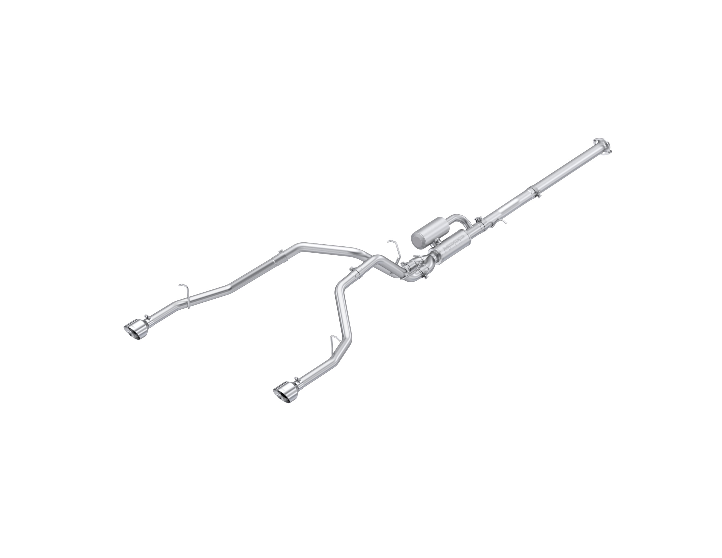 MBRP Exhaust 3in. Cat-Back. 2.5in. Dual Split Rear Exit. AL S5156AL