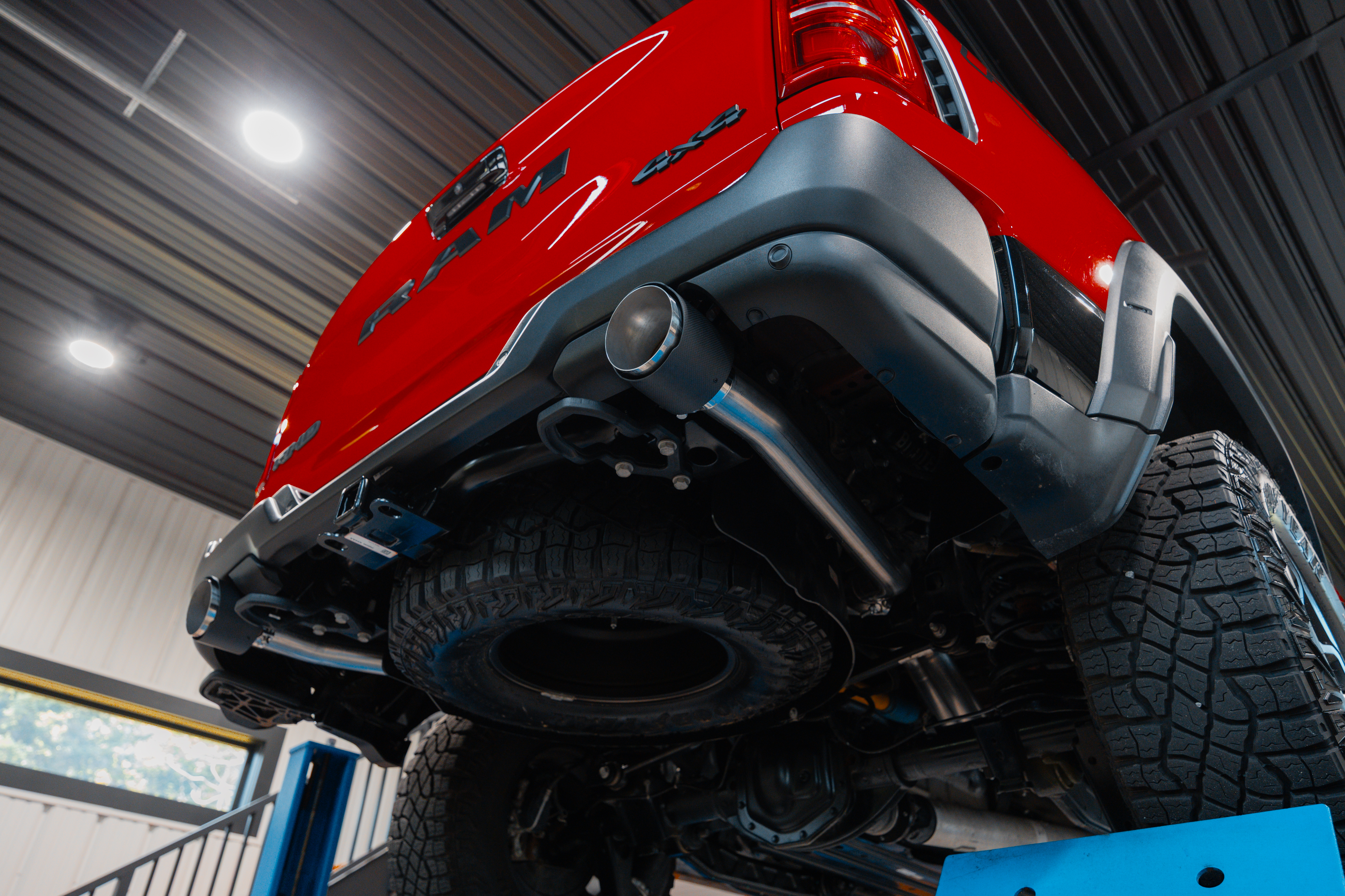 MBRP Exhaust MBRP 3-inch Cat-Back Dual Split Rear Exit, T304 with CF Tips. S51573CF