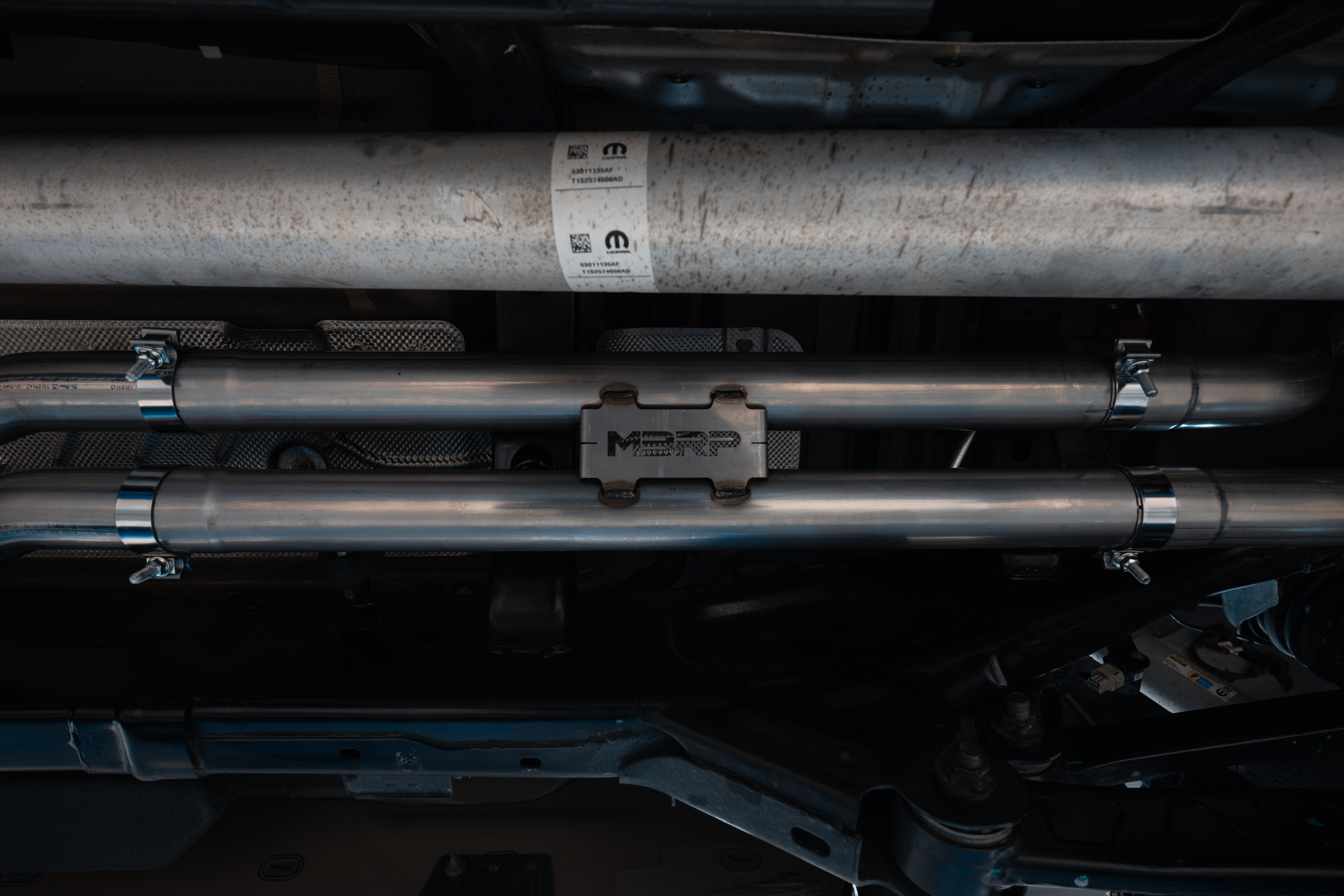 MBRP Exhaust MBRP 3-inch Cat-Back Dual Split Rear Exit, T304 with CF Tips. S51573CF