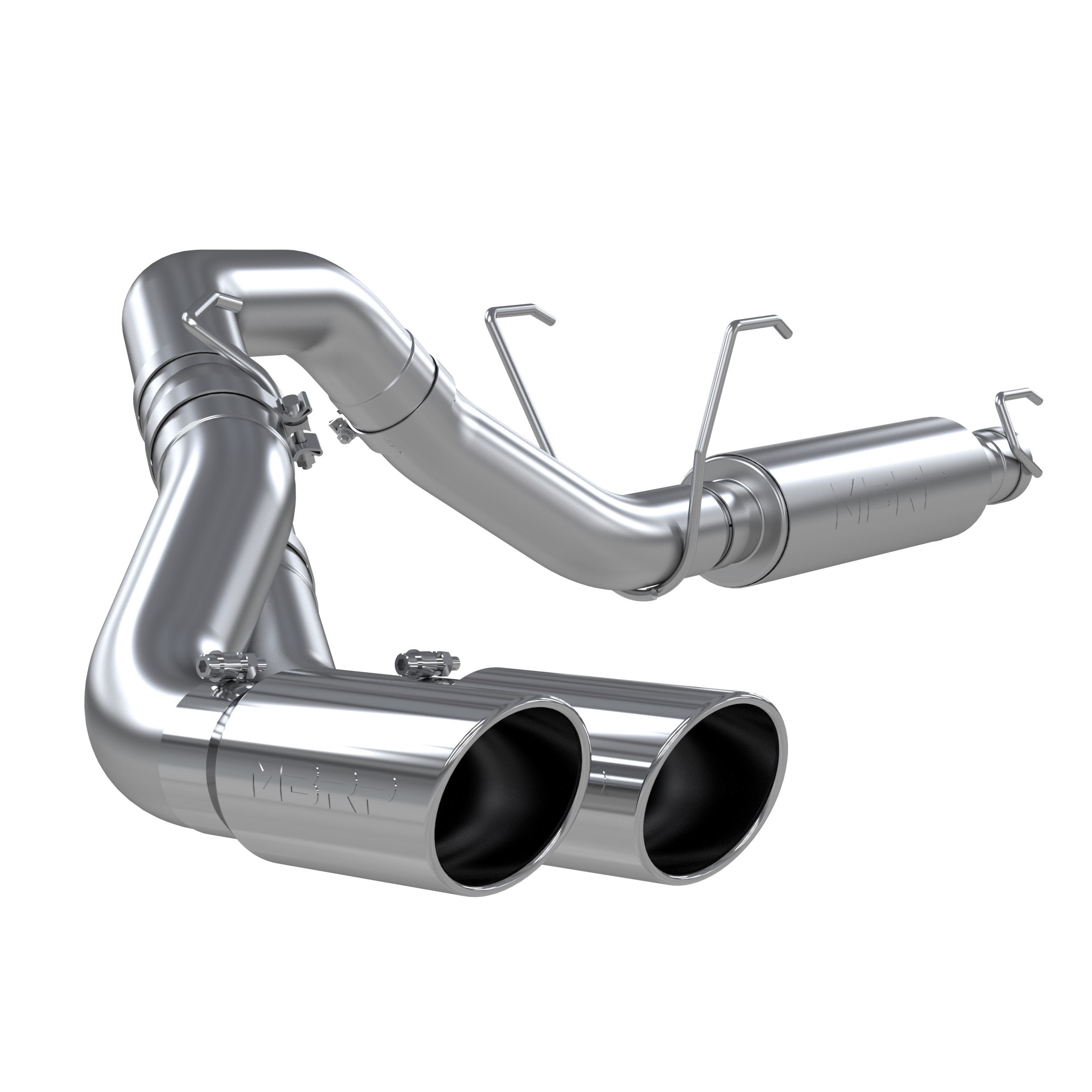MBRP Exhaust 4in. Cat-Back. Single Side Dual Outlet. AL S5150AL
