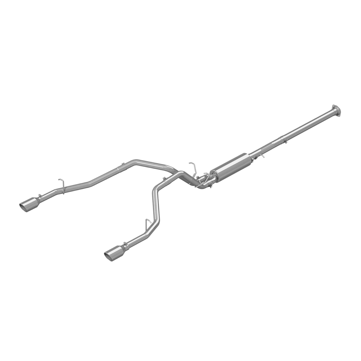 MBRP Exhaust 3in. Cat-Back. 2.5in. Dual Split Rear Exit. T409 S5152409