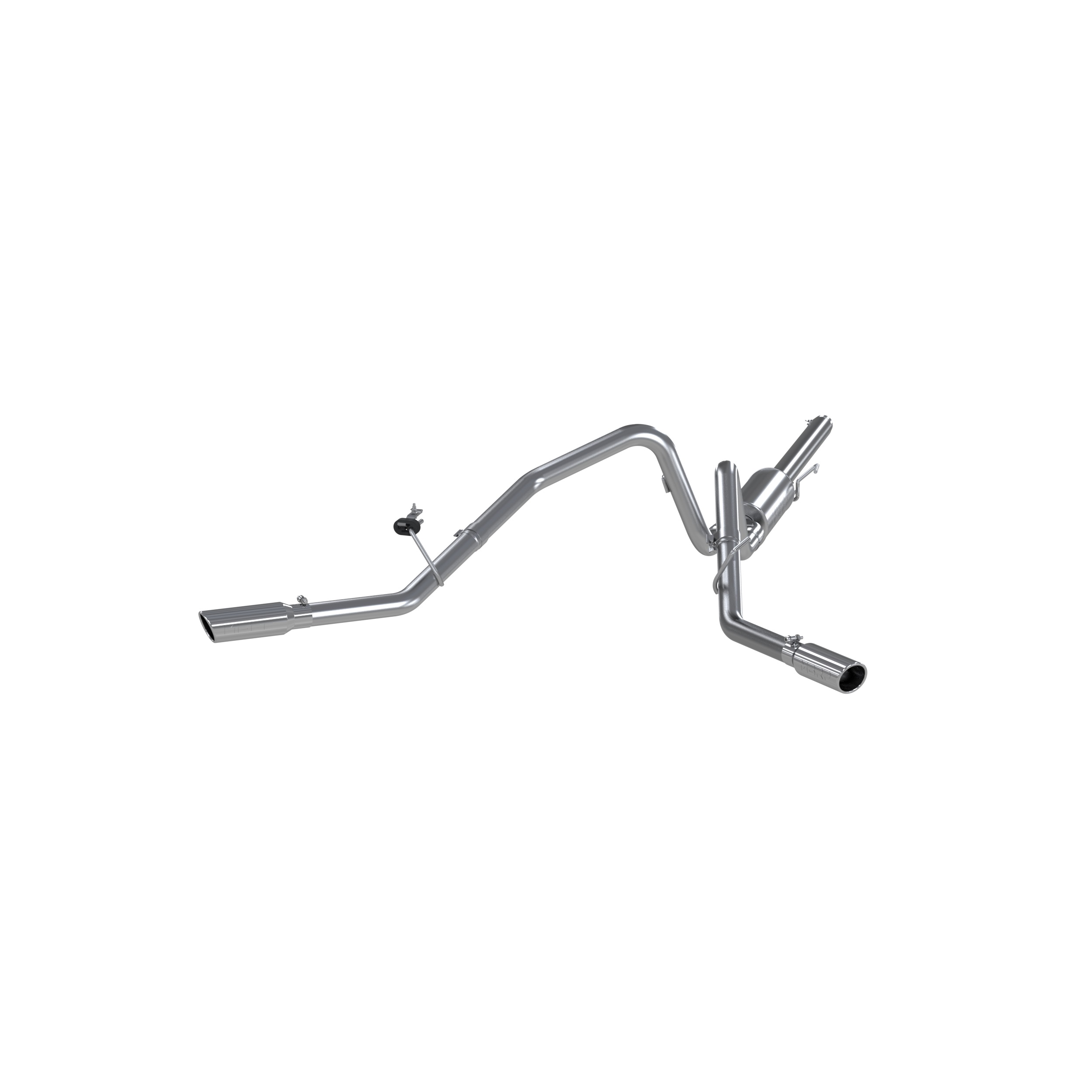 MBRP Exhaust 3in. Cat-Back. 2.5in. Dual Split Side Exit. AL S5204AL