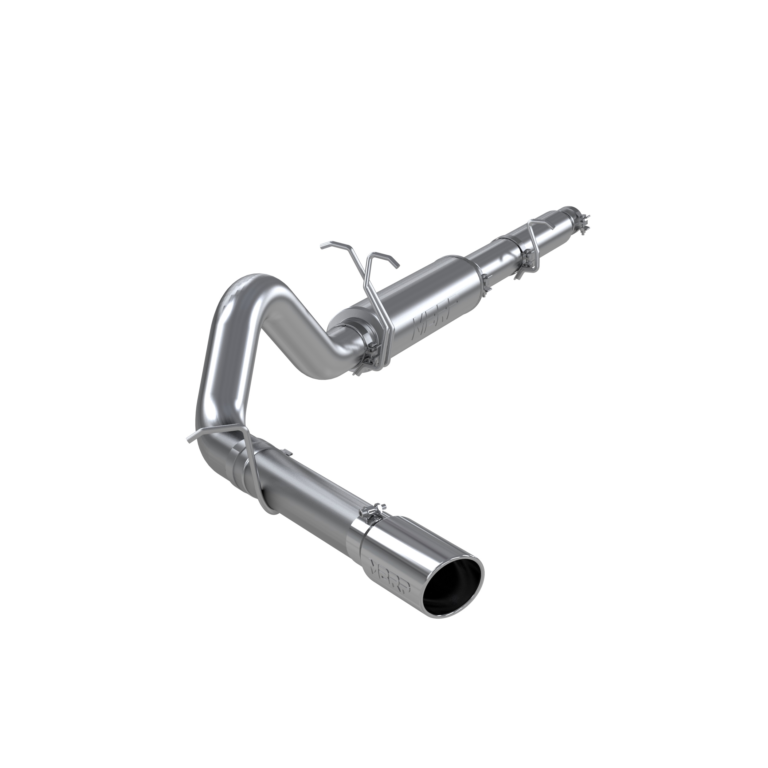 MBRP Exhaust 4in. Cat-Back. Single Side Exit. AL S5206AL