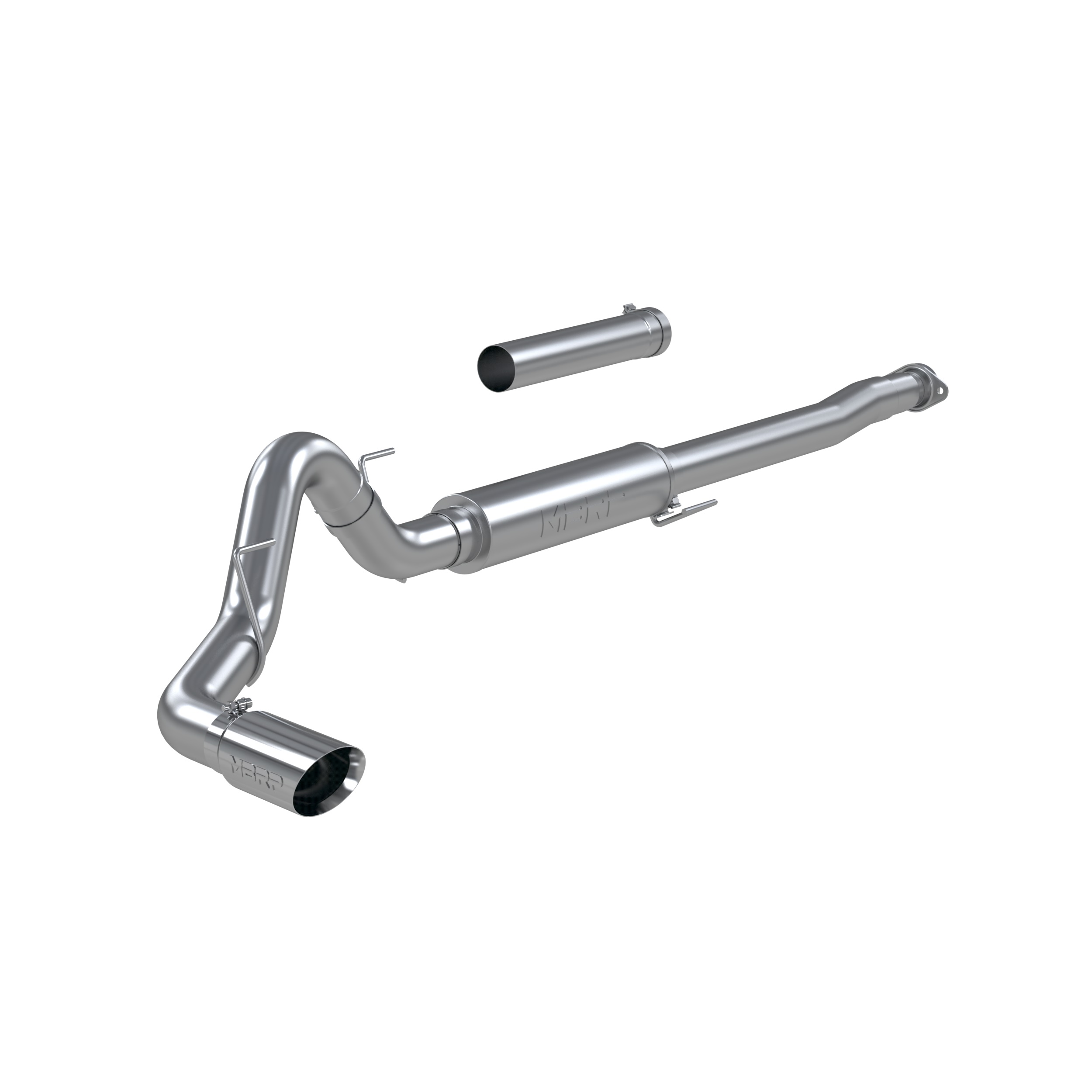 MBRP Exhaust 4in. Cat-Back. Single Side Exit. Race Version. T304 S5209304