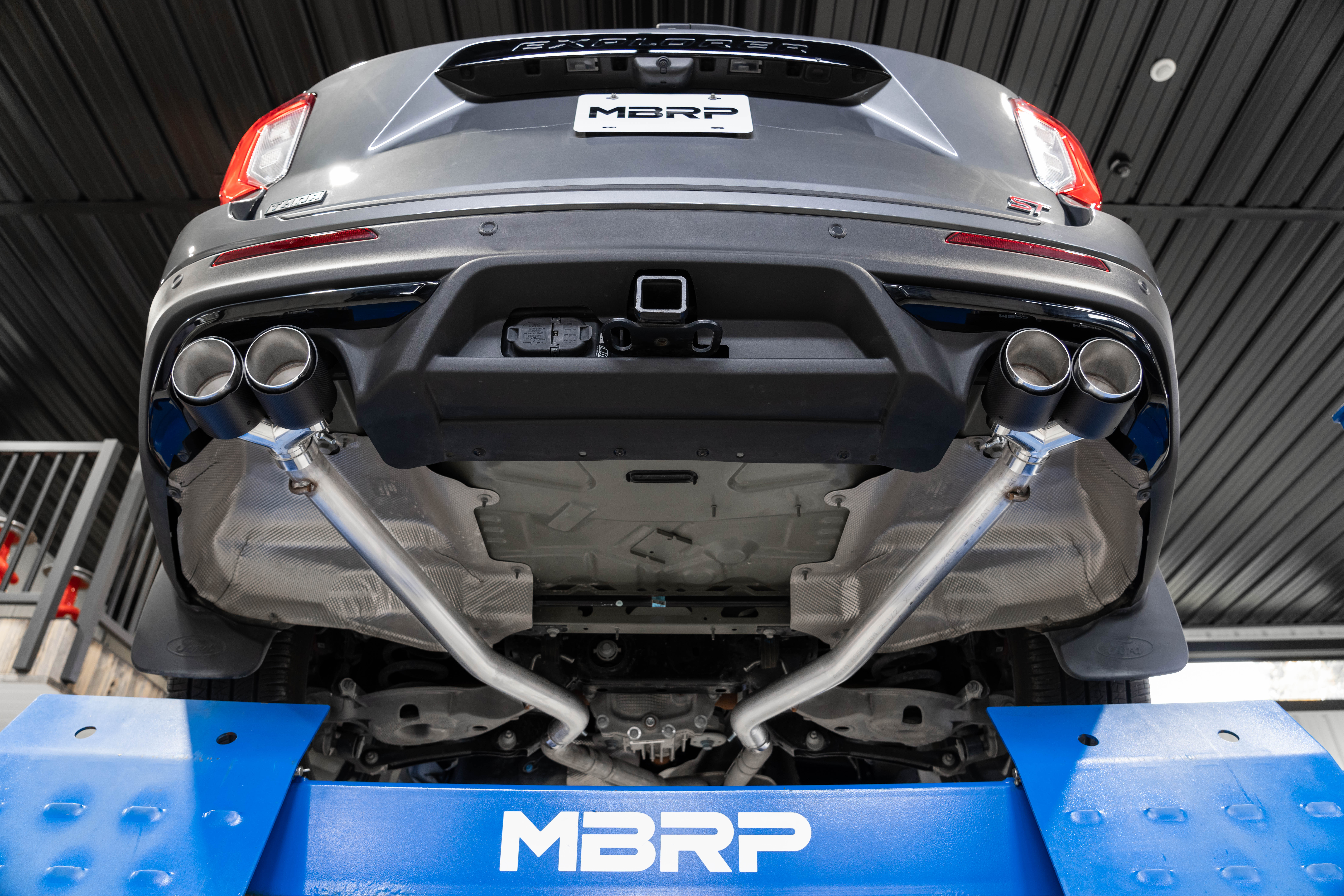 MBRP Exhaust 2.5in. Axle-Back. Dual Rear Exit. AL S5203AL