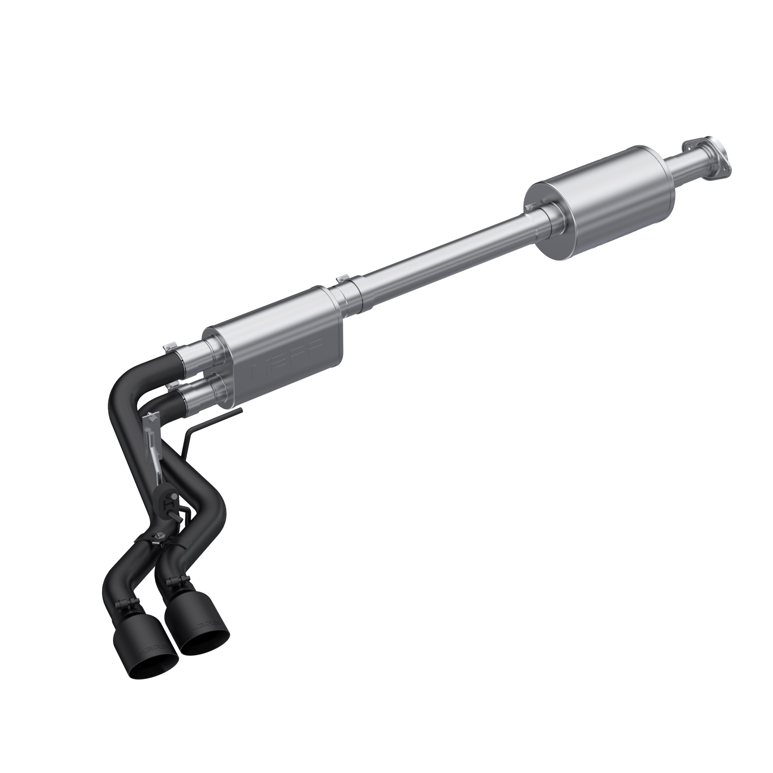 MBRP Exhaust 3in. Cat-Back. 2.5in. Dual Pre-Axle. BLK S5219BLK