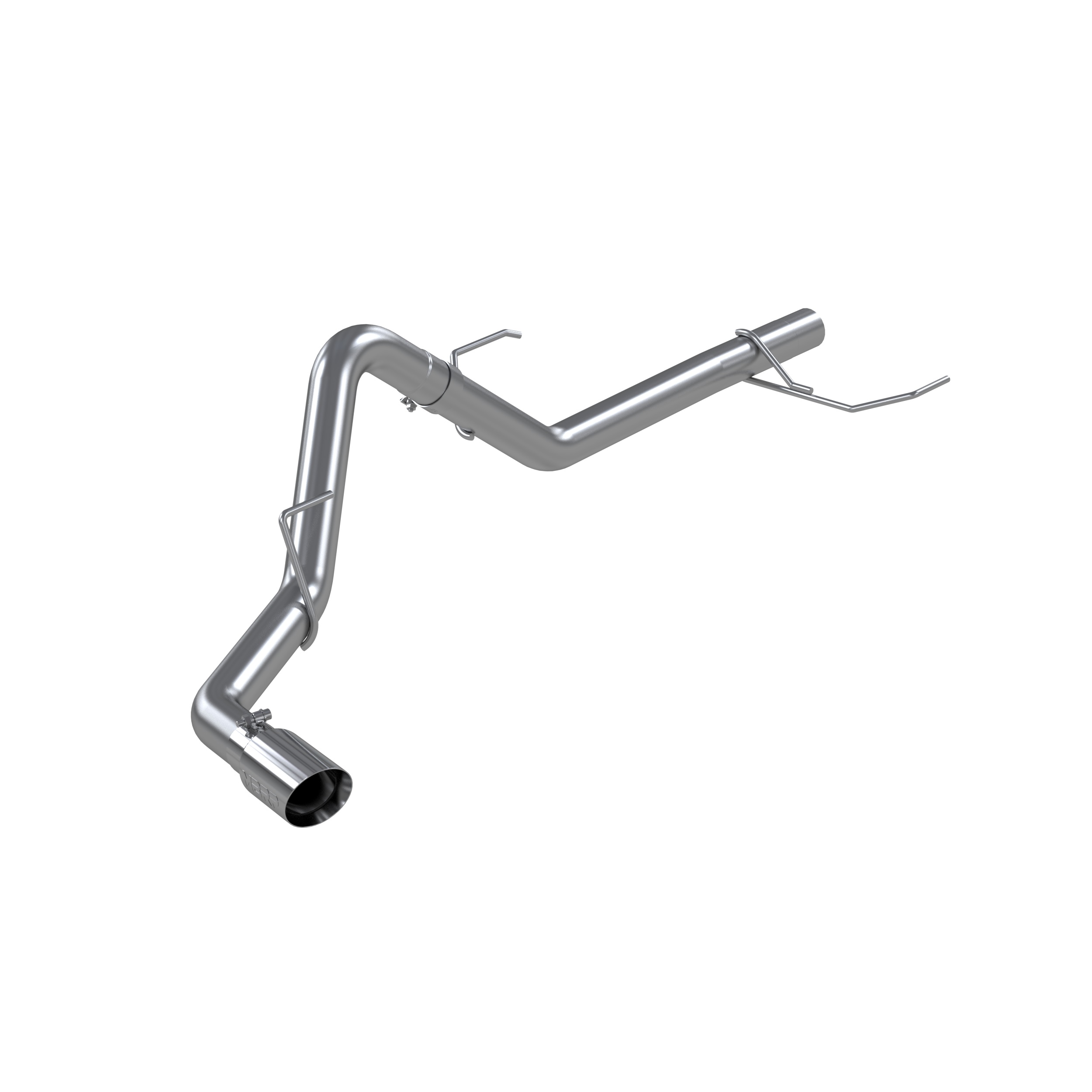 MBRP Exhaust 3in. Resonator-Back. Single Side Exit. T304 S5221304