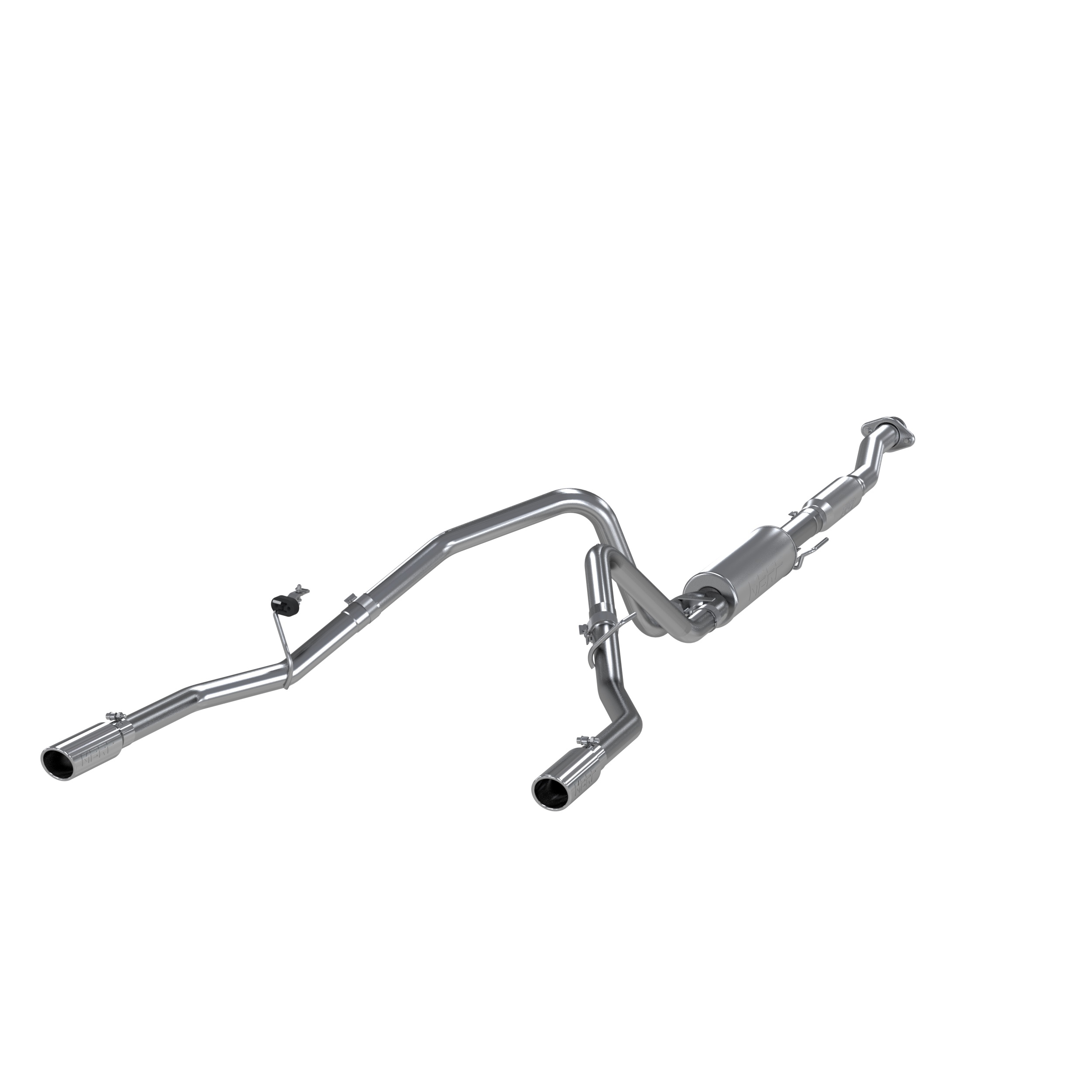 MBRP Exhaust 3in. Cat- Back. 2.5in Dual Split Rear Exit. AL S5234AL