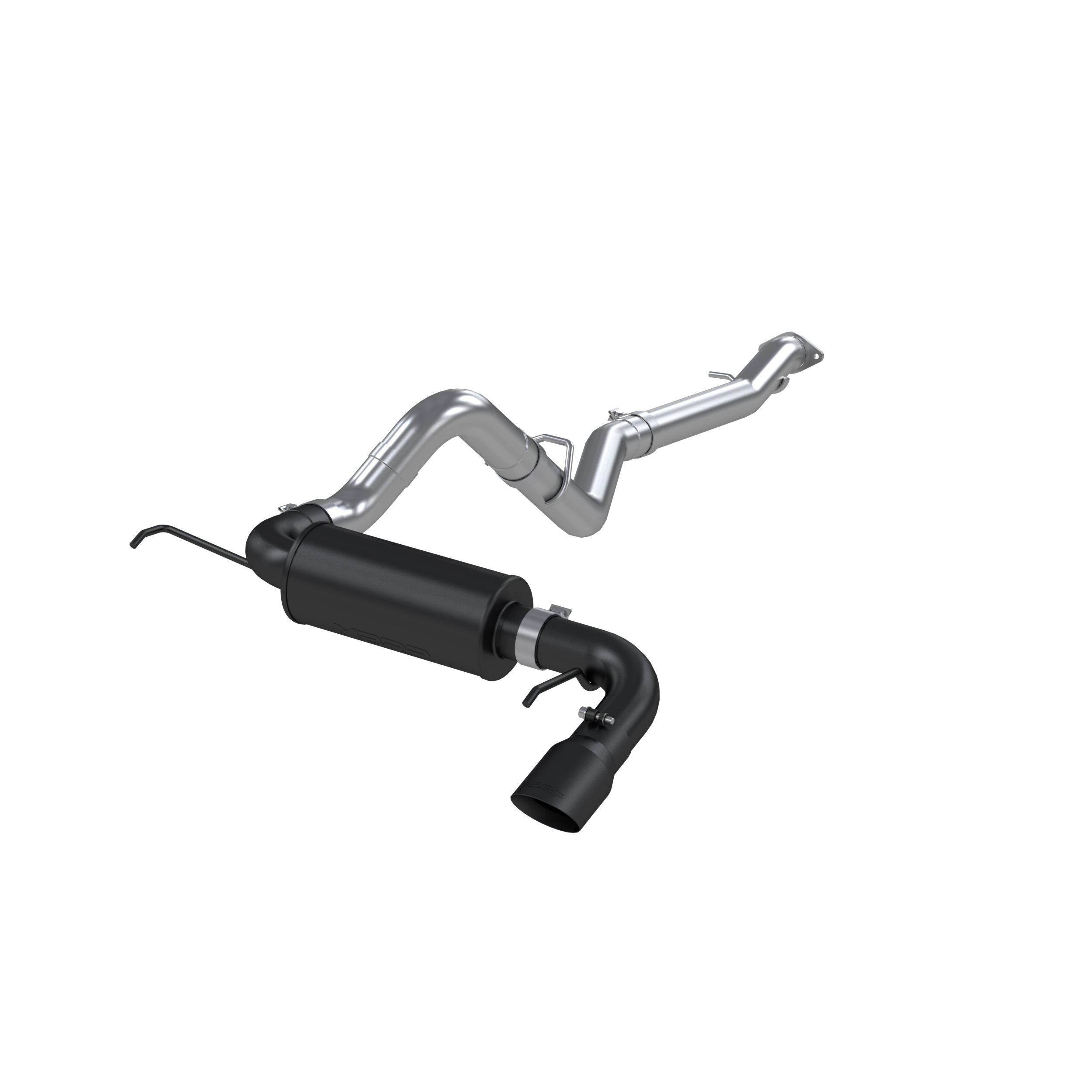 MBRP Exhaust 3in. Cat-Back. Single Rear Exit. BLK S5235BLK