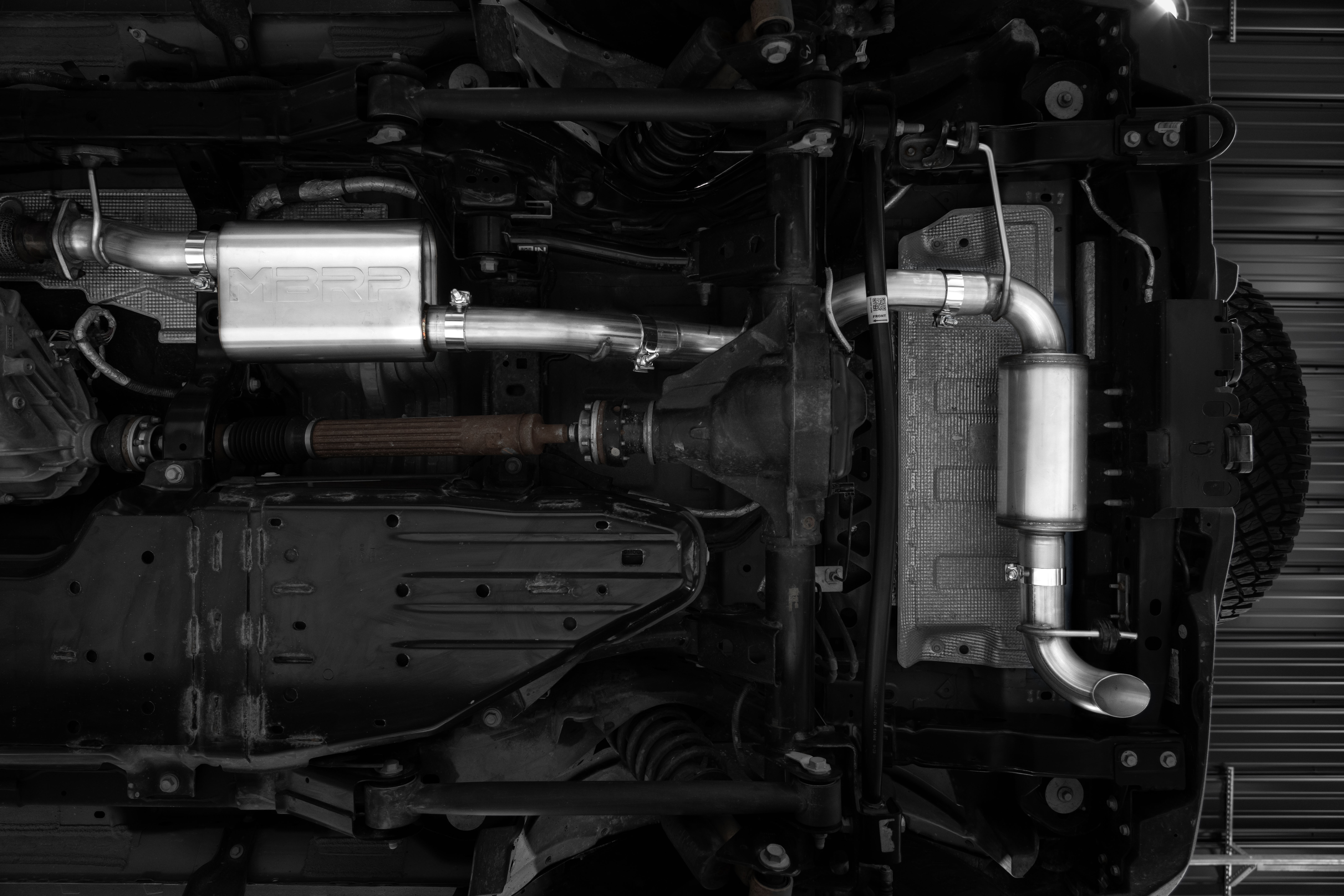 MBRP Exhaust 3in. Cat-Back.Single Rear Exit.High Clearance.AL S5245AL