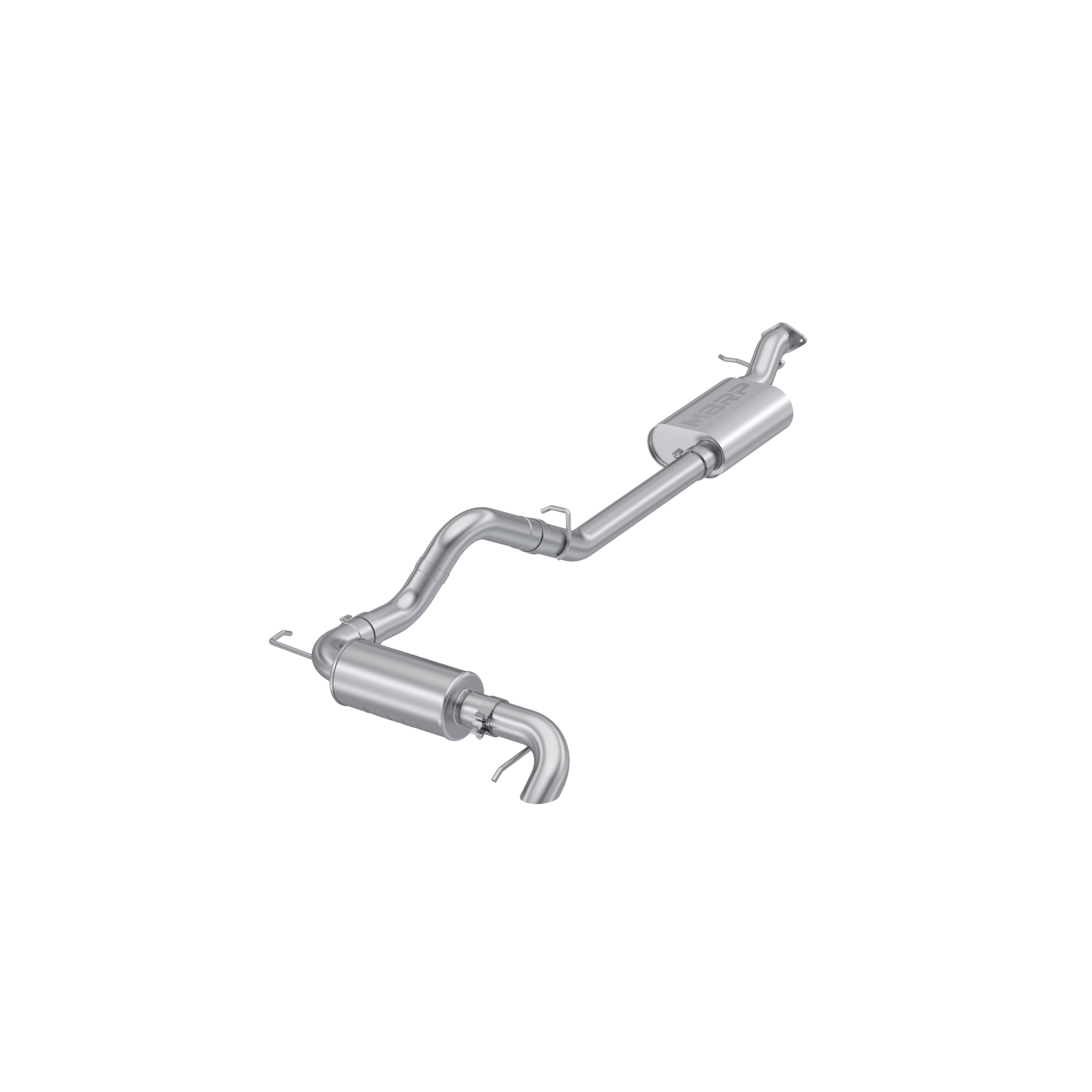 MBRP Exhaust 3in. Cat-Back.Single Rear Exit.High Clearance.AL S5245AL