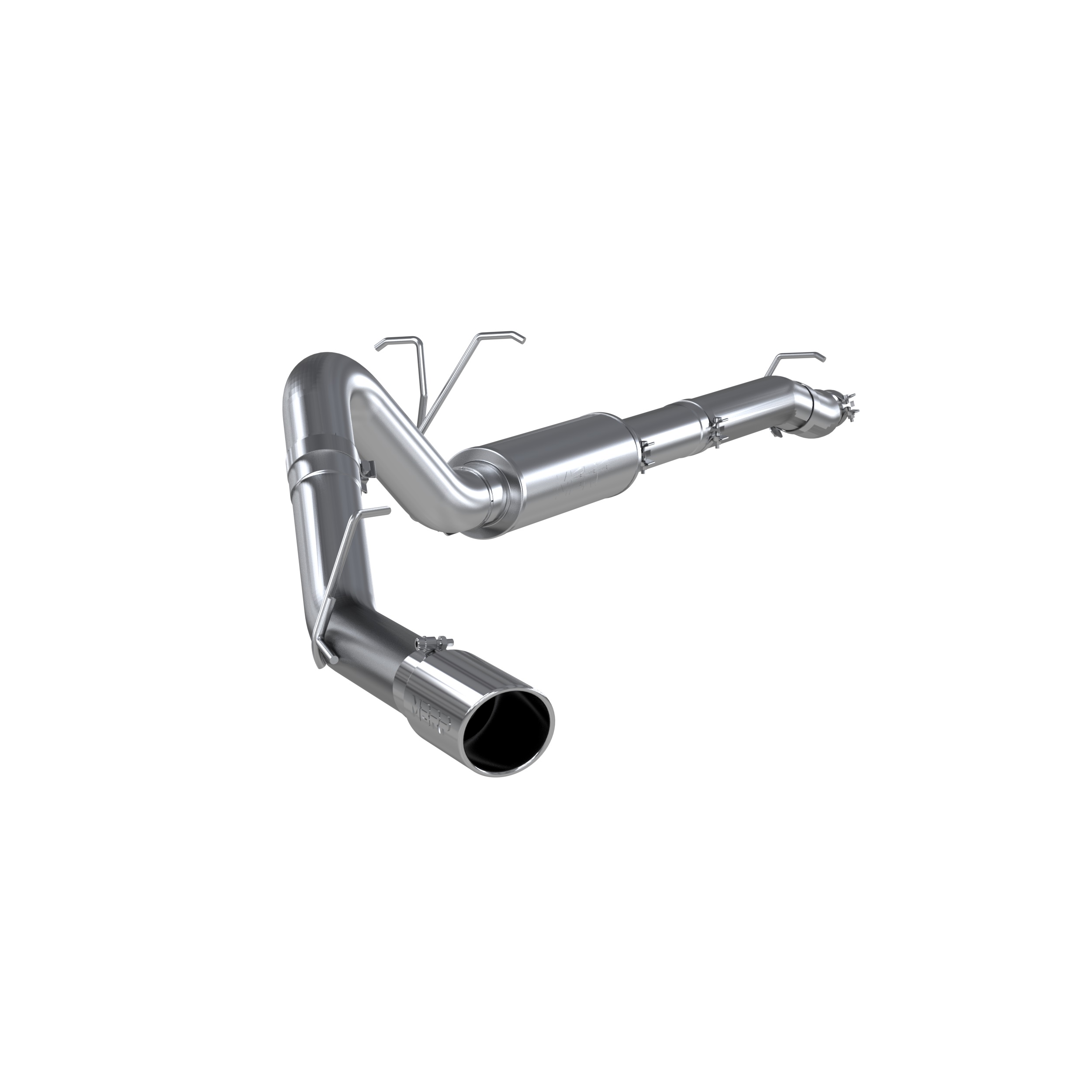 MBRP Exhaust 4in. Resonator-Back. Single Side Exit. T409 S5246409