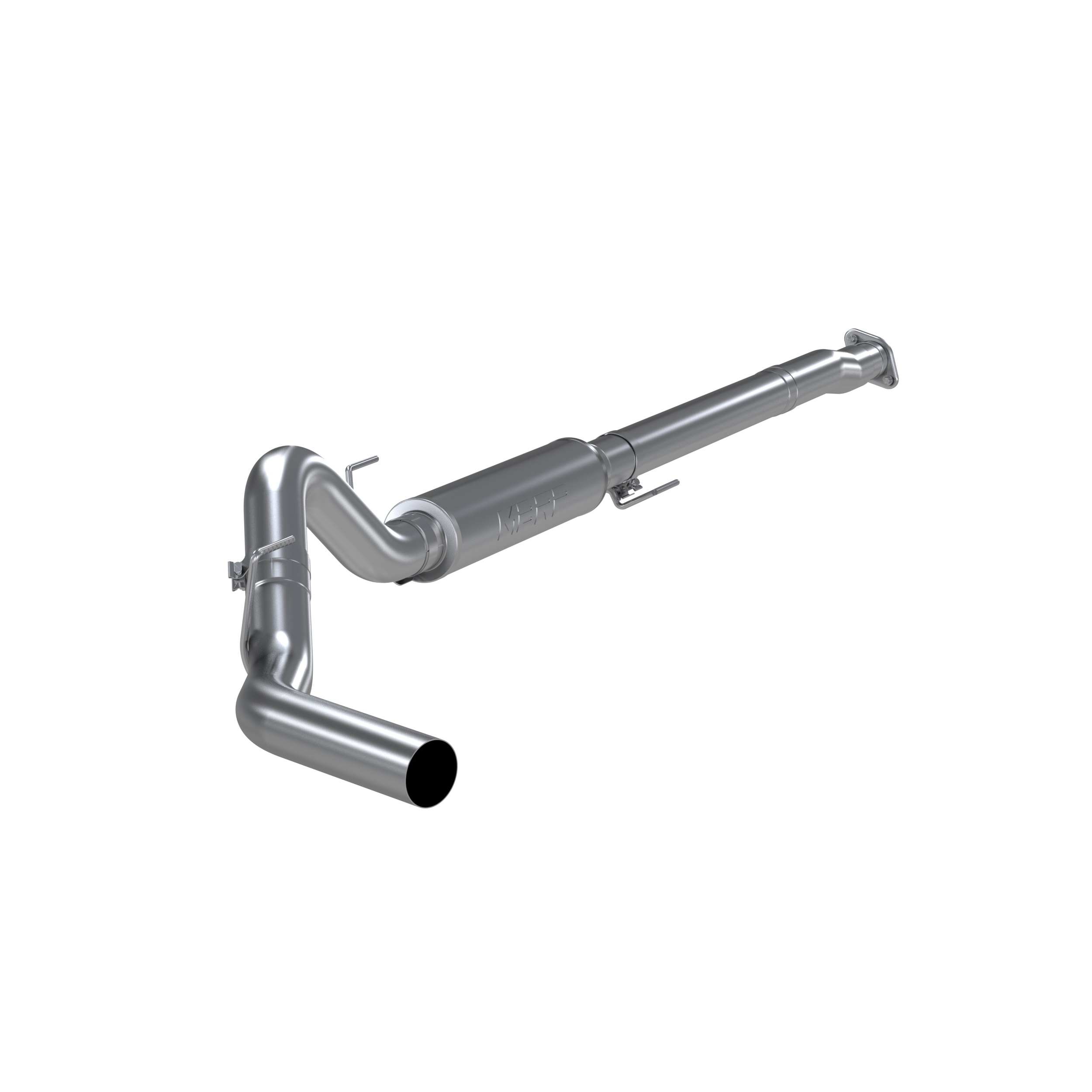 MBRP Exhaust 4in. Cat-Back. Single Side Exit. AL S5248P