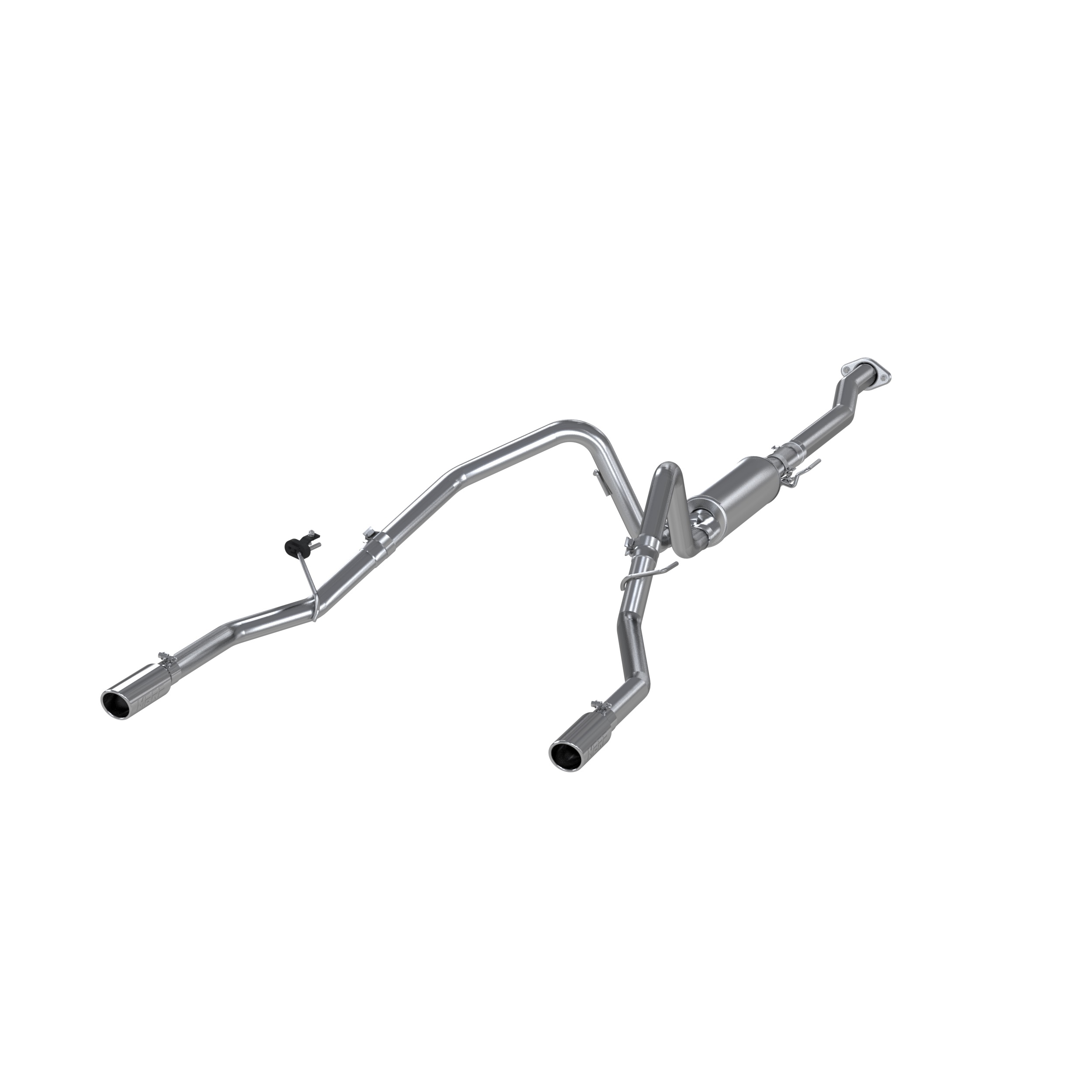 MBRP Exhaust 3in. Cat-Back. 2.5in. Dual Split Rear Exit. AL S5240AL