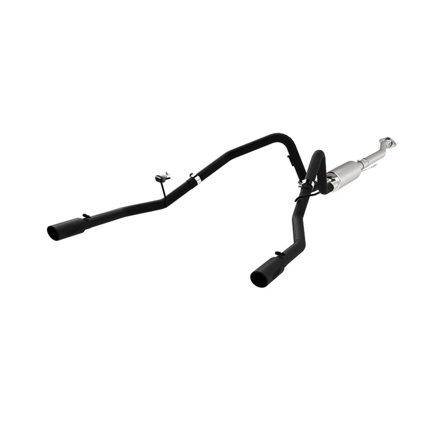 MBRP Exhaust 3in. Cat-Back. 2.5in. Dual Split Rear Exit. BLK S5240BLK