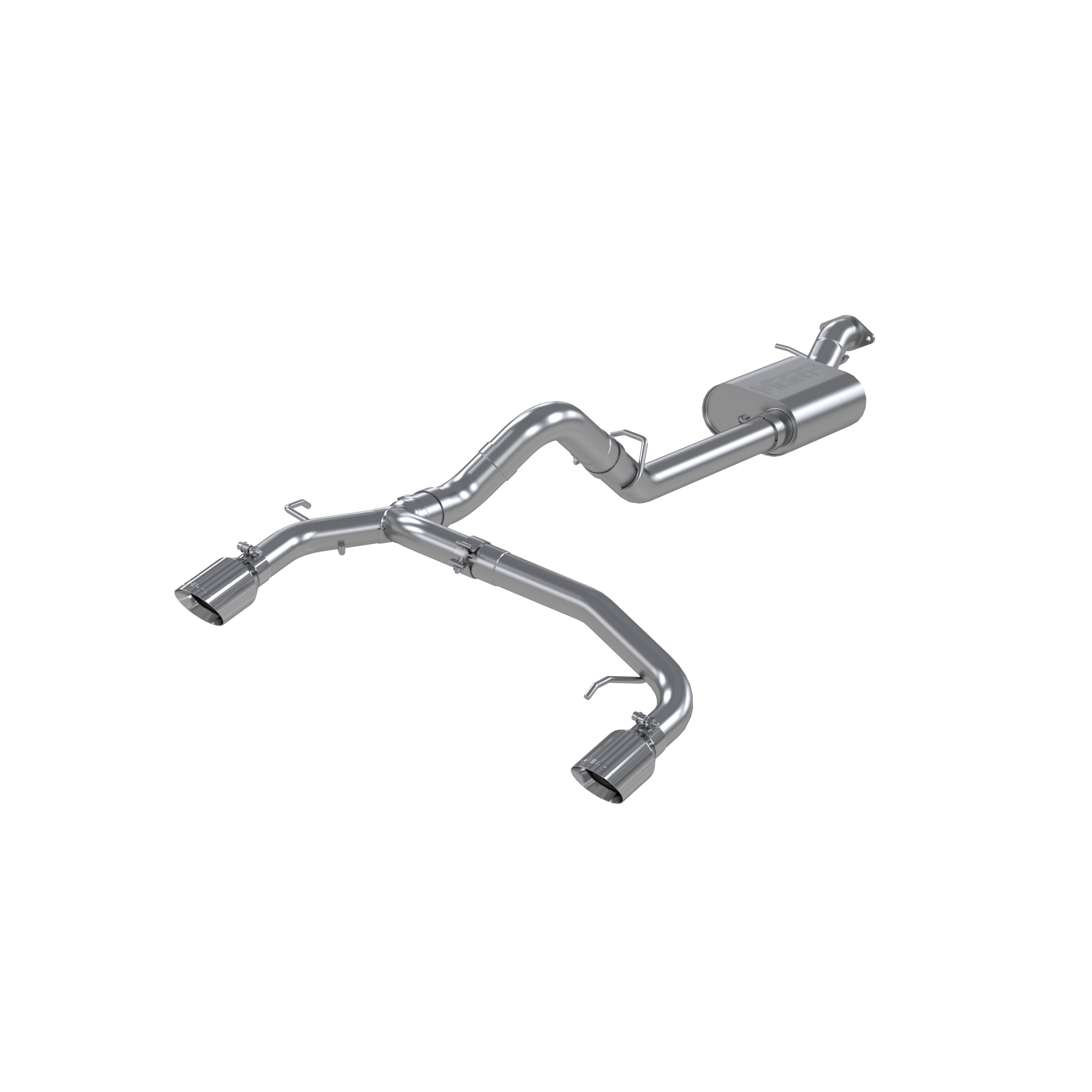 MBRP Exhaust 3in. Cat-Back. 2.5in. Dual Split Rear Exit. T304 S5241304