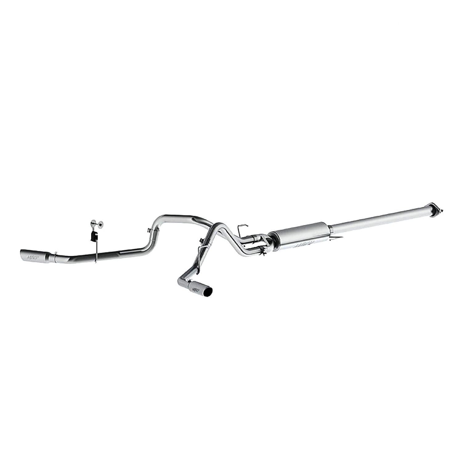MBRP Exhaust 3in. Cat-Back. 2.5in. Dual Split Side Exit. AL S5254AL