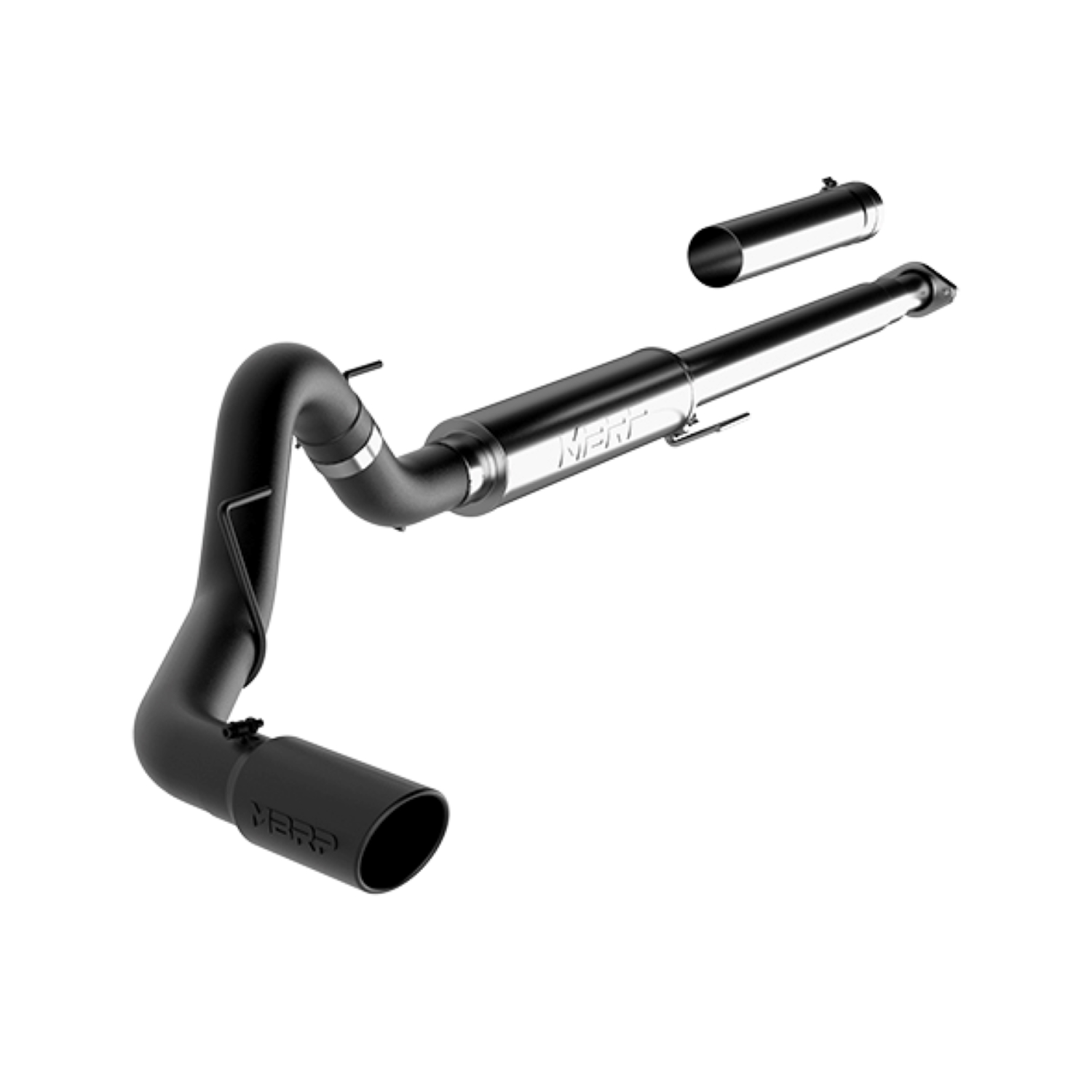MBRP Exhaust 4in. Cat-Back. Single Side Exit. BLK S5259BLK