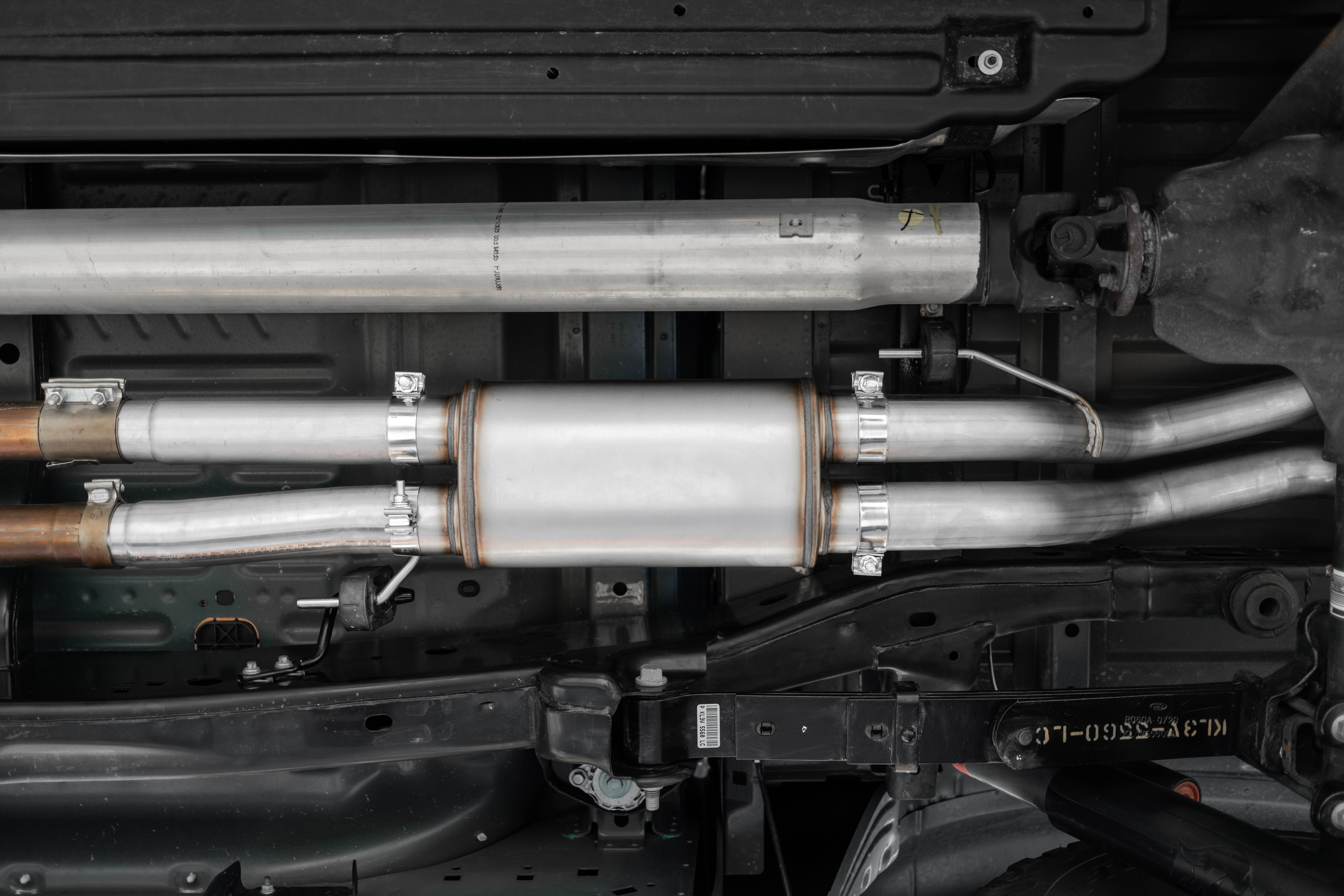 MBRP Exhaust 3in. Resonator Back. Dual Rear Exit. T409 S5264409