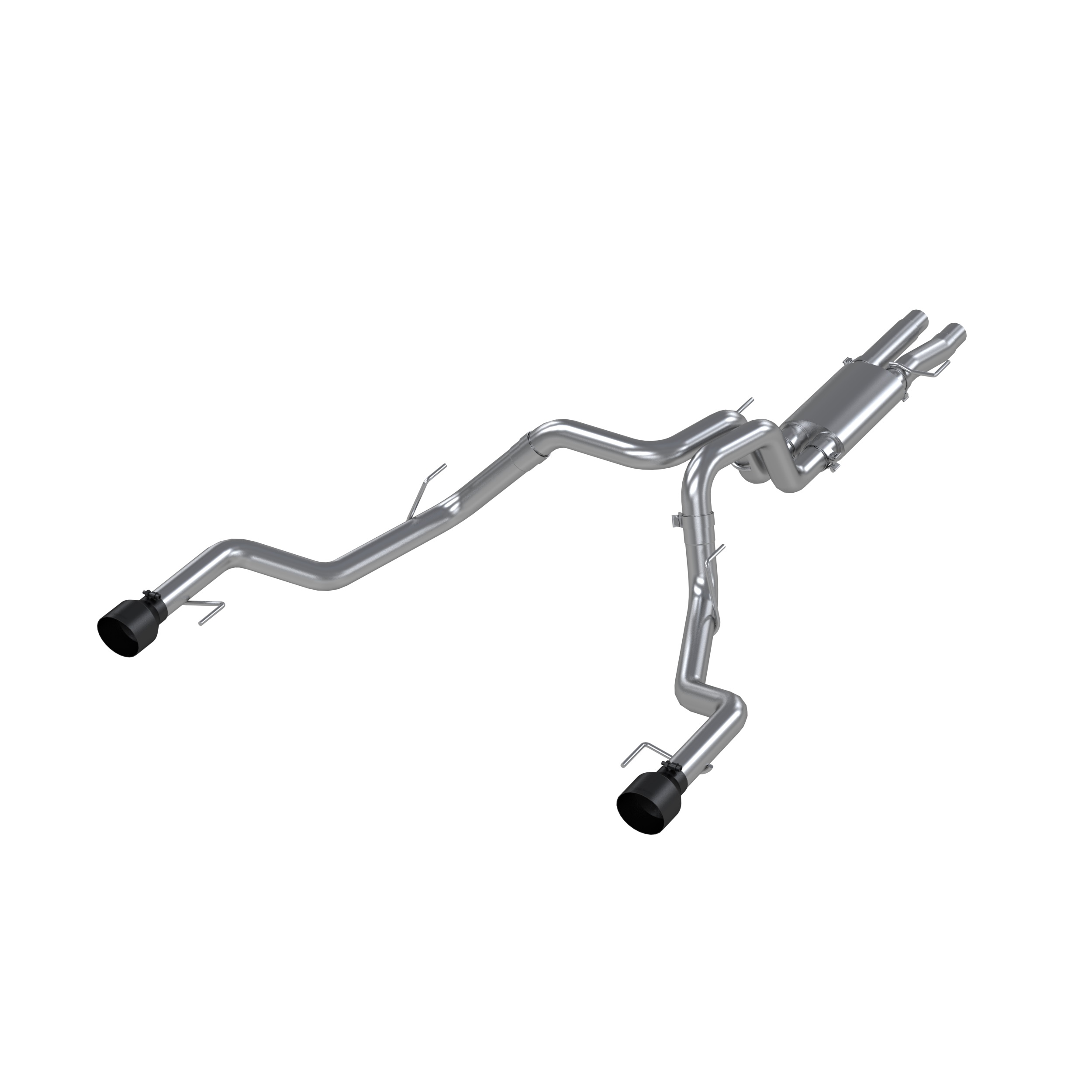 MBRP Exhaust 3in. Resonator Back. Dual Rear Exit. T409 S5264409