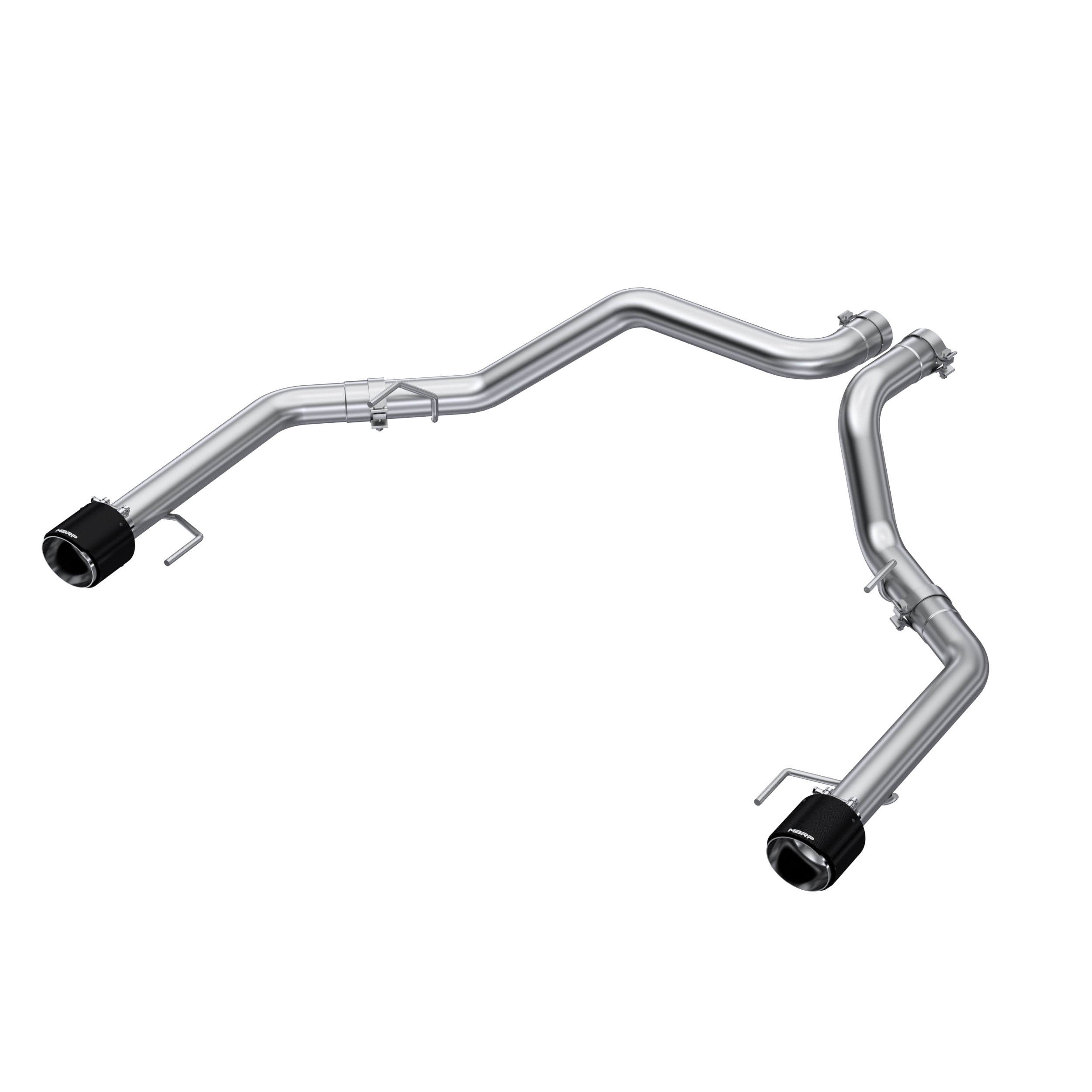 MBRP Exhaust 3in. Axle-Back. Dual Rear Exit. T304. CF Tips S52663CF