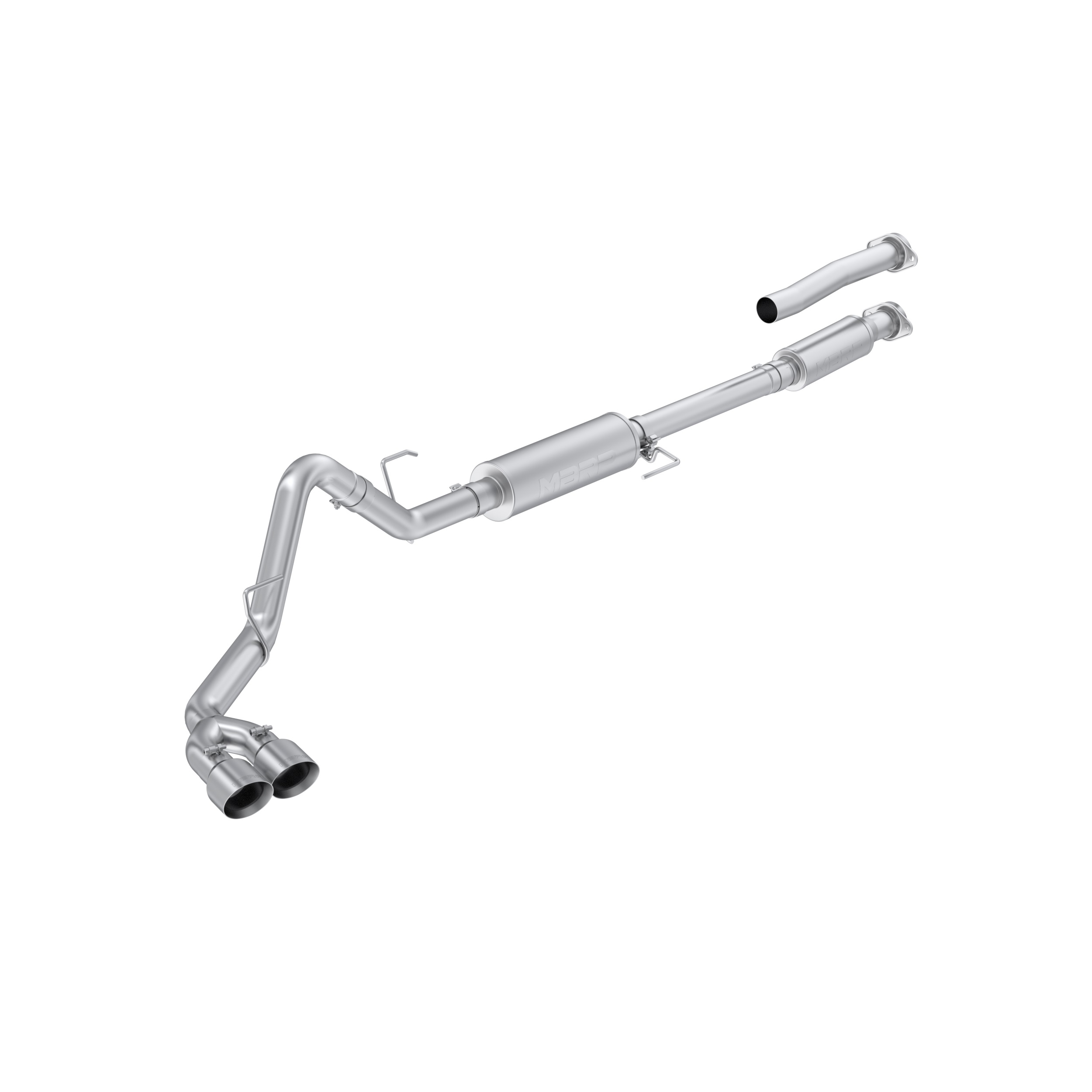 MBRP Exhaust MBRP 3-inch Cat-Back, Dual Side Exit, AL S5277AL