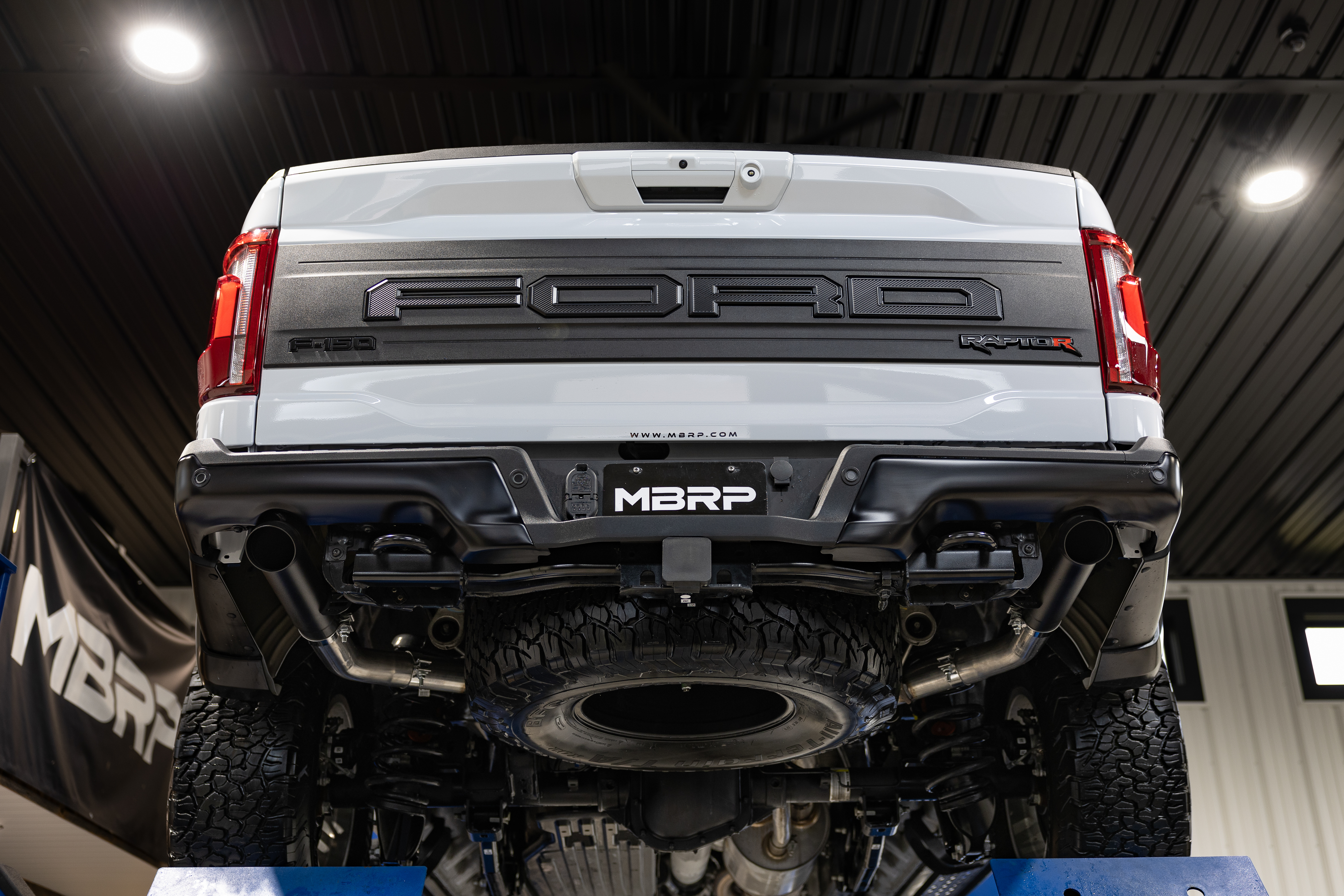 MBRP Exhaust MBRP 3 Inch Axle-Back Dual Rear Turndown, T304 BLK S5278BLK