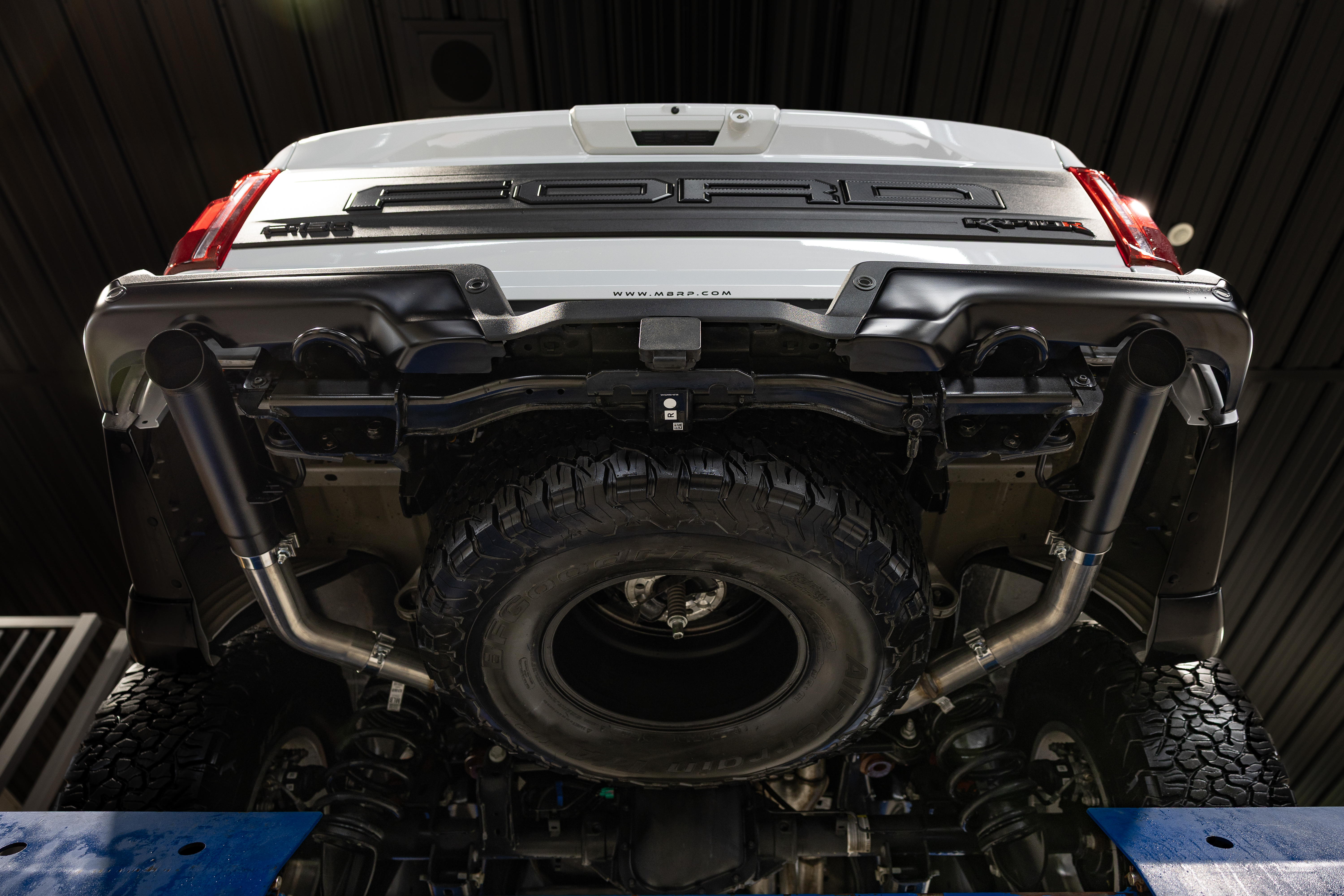 MBRP Exhaust MBRP 3 Inch Axle-Back Dual Rear Turndown, T304 BLK S5278BLK