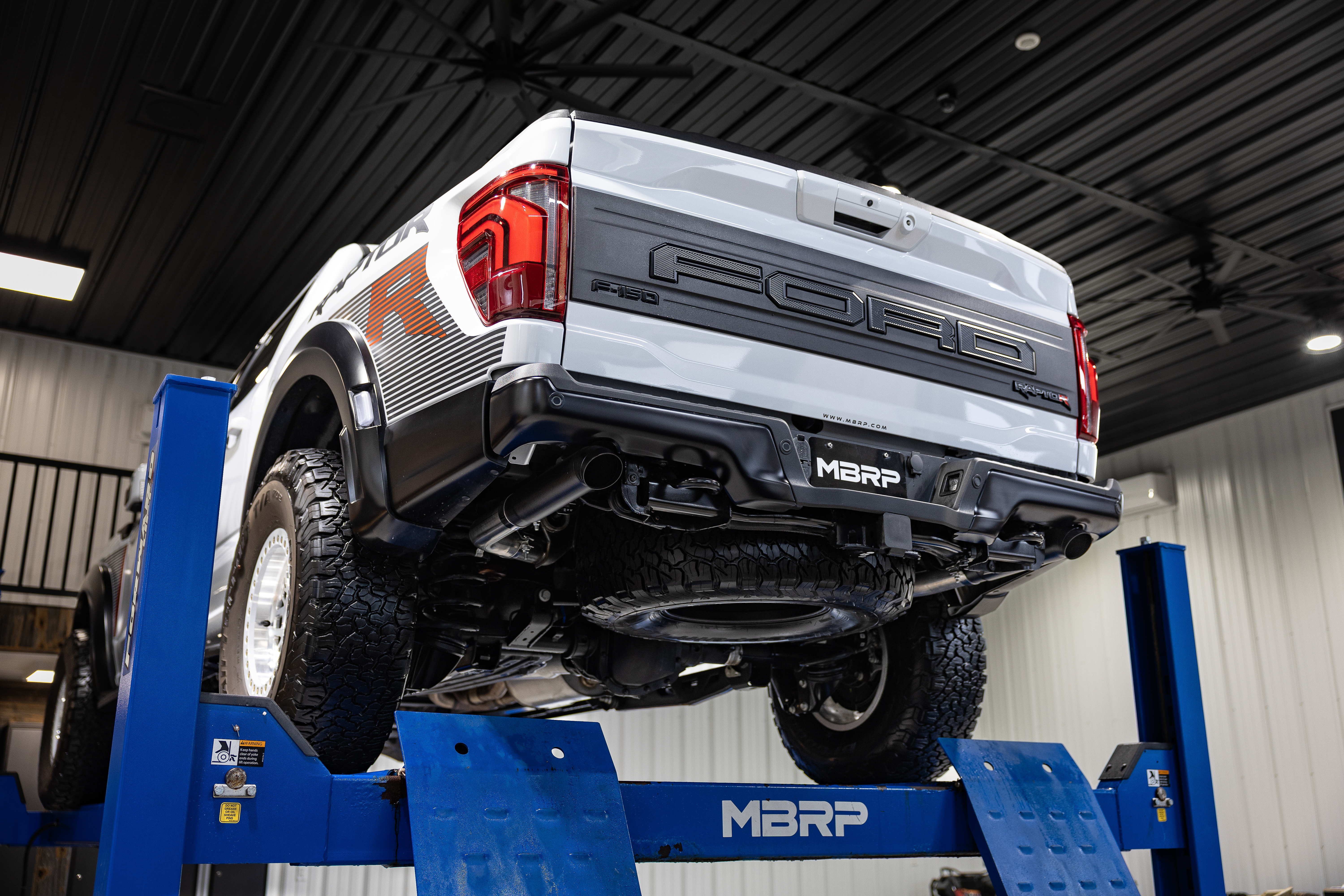 MBRP Exhaust MBRP 3 Inch Axle-Back Dual Rear Turndown, T304 BLK S5278BLK