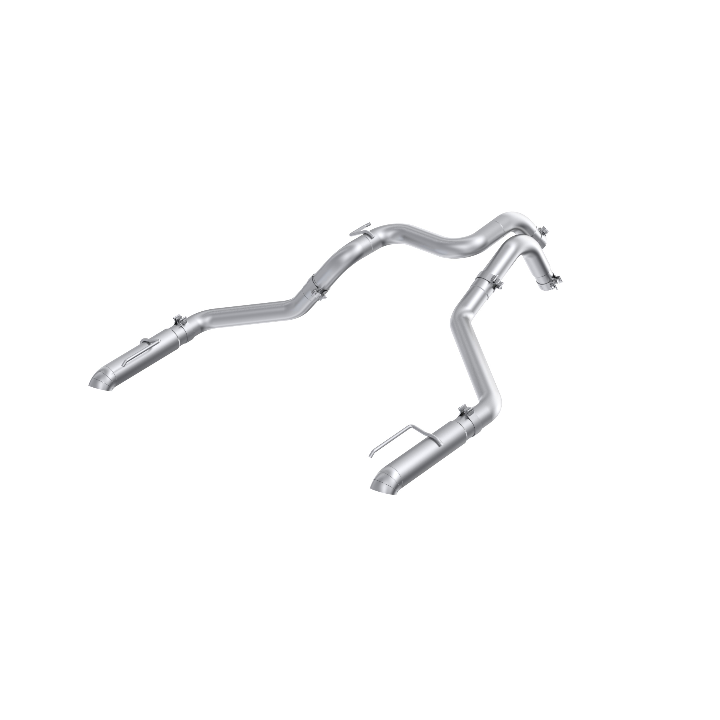 MBRP Exhaust MBRP 3 Inch Axle-Back Dual Rear Turndown, T304 S5270304