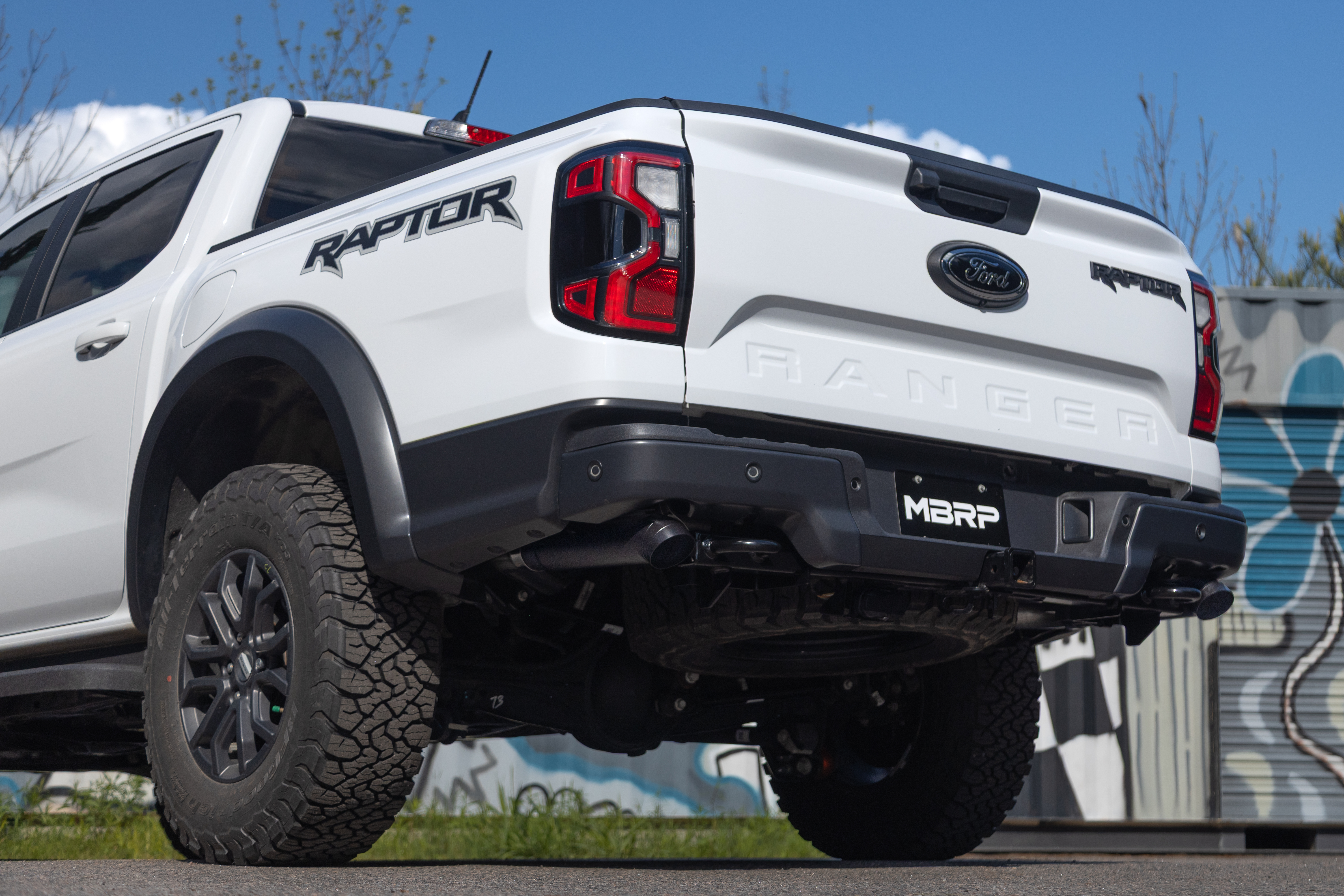 MBRP Exhaust MBRP 3 Inch Axle-Back Dual Rear Turndown, T304 BLK S5270BLK