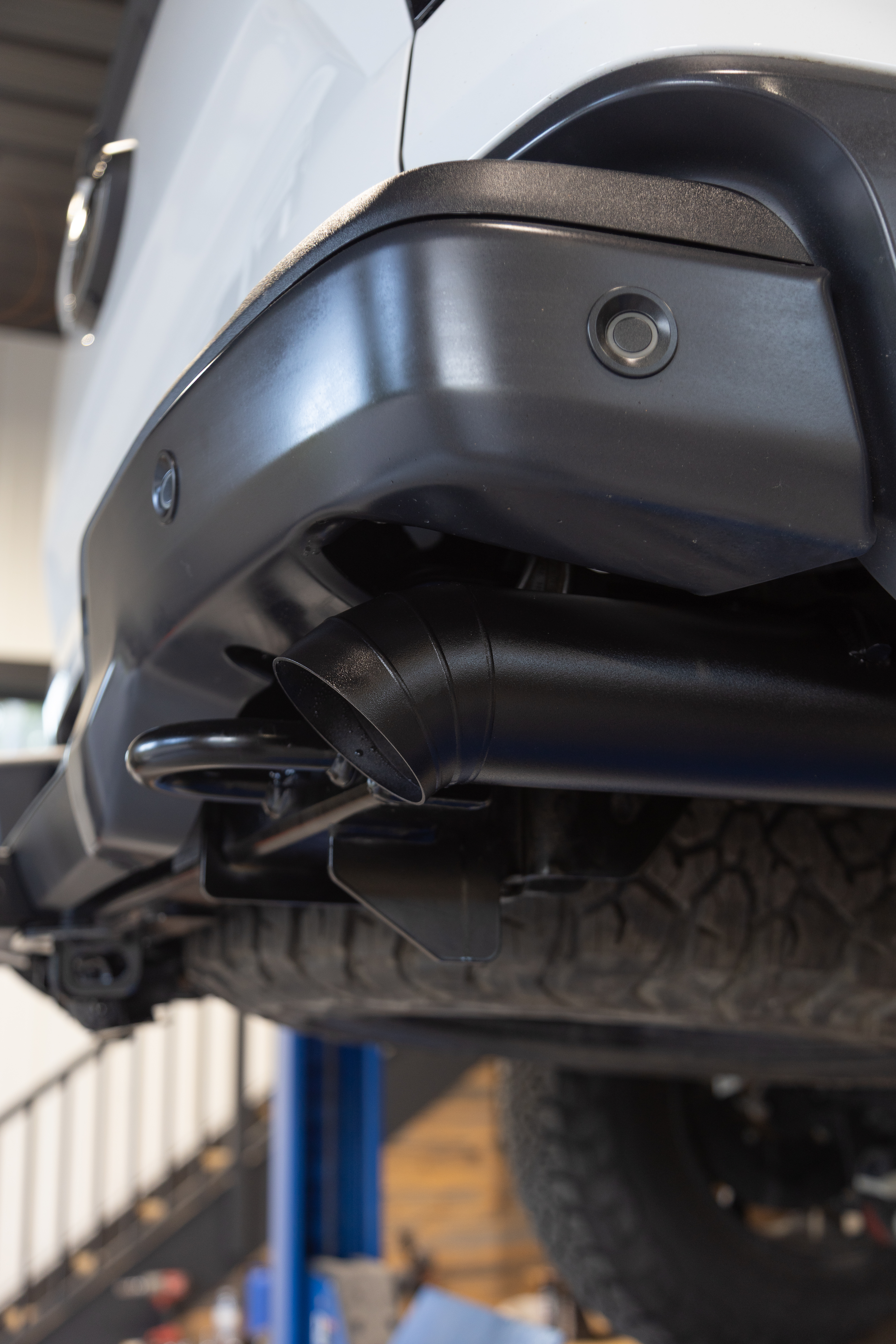 MBRP Exhaust MBRP 3 Inch Axle-Back Dual Rear Turndown, T304 BLK S5270BLK