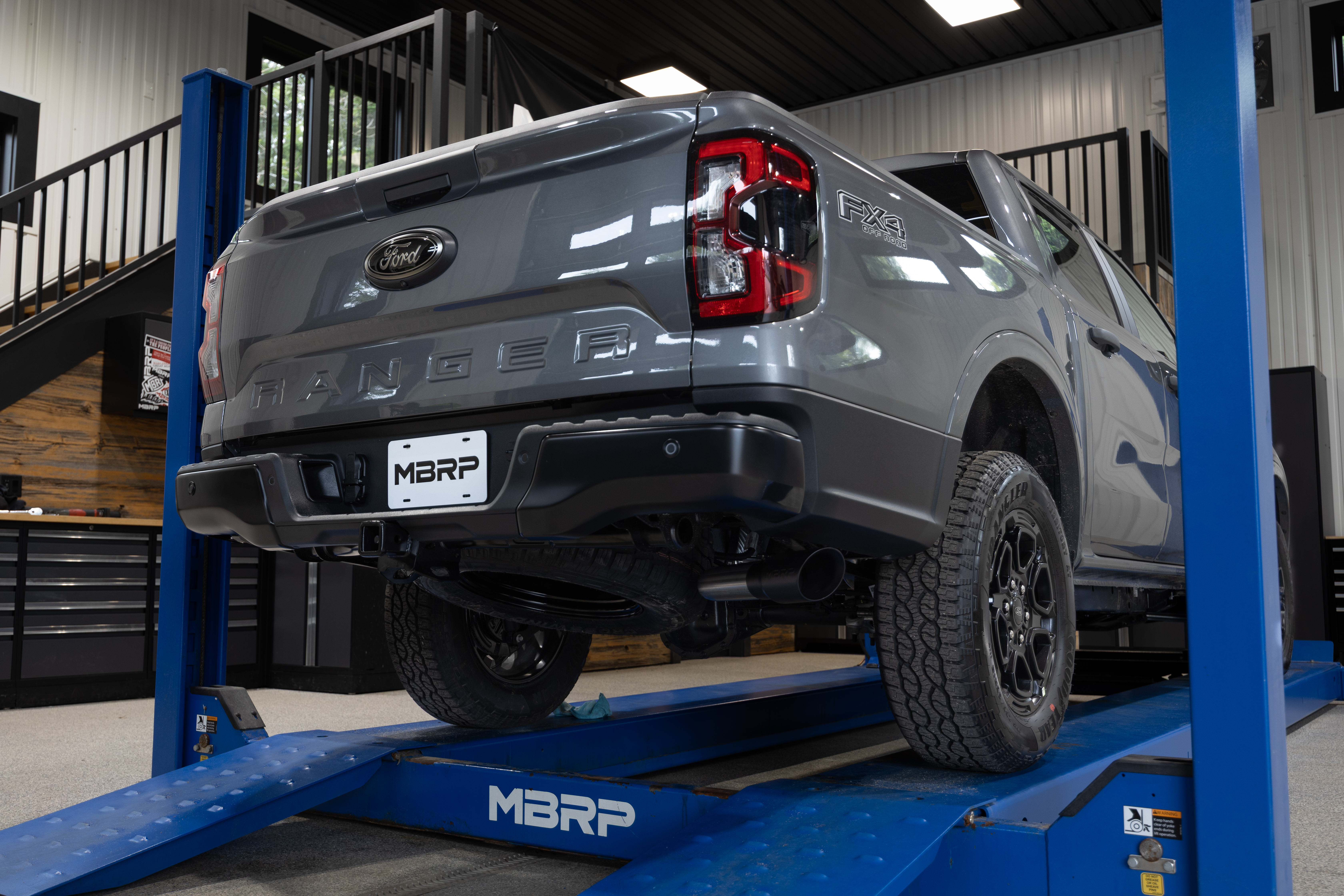 MBRP Exhaust MBRP 2.5 inch Cat-Back, 3 inch Single Side Exit, BLK S5272BLK