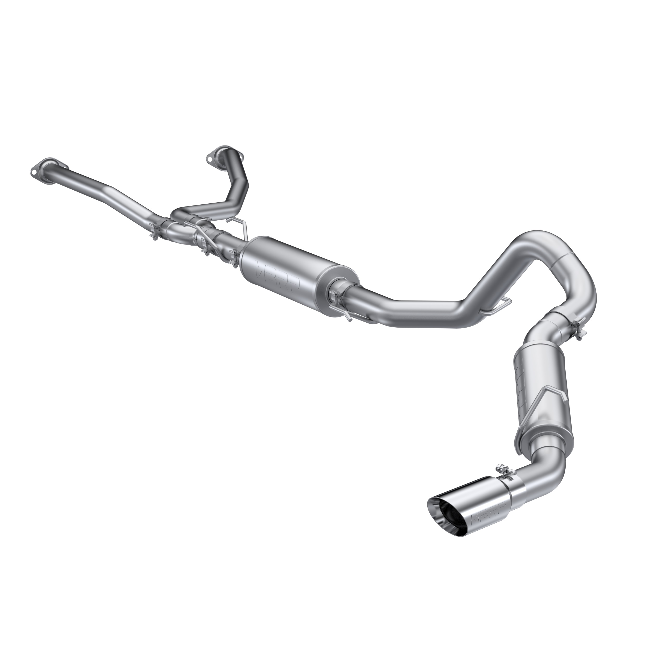 MBRP Exhaust 2.5in. Cat-Back. 3in. Single Side Exit. T304 S5301304