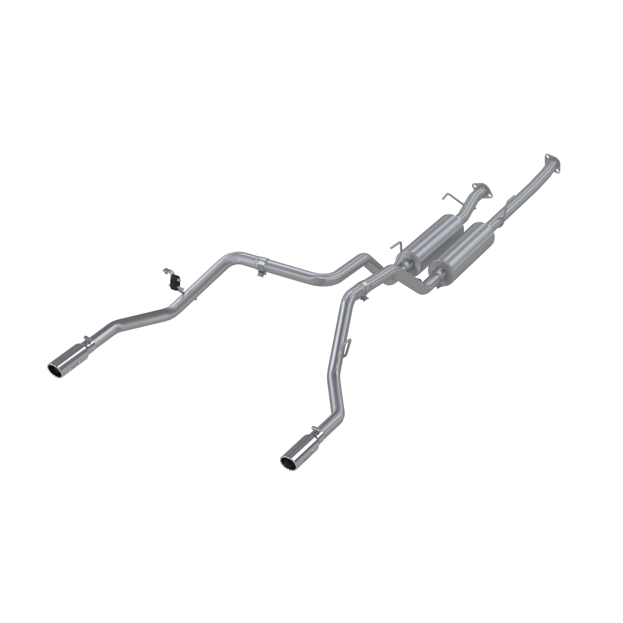MBRP Exhaust 2.5in. Cat-Back. Dual Split Rear Exit. T409 S5312409