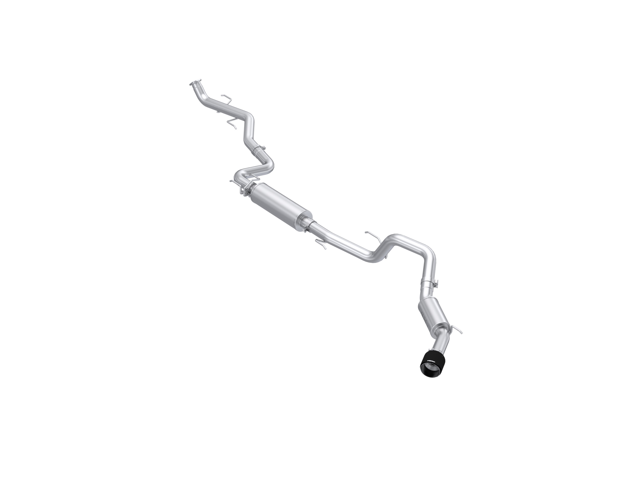 MBRP Exhaust 3in. Cat-Back, Single Side Exit with CF Tip, T304. S53233CF