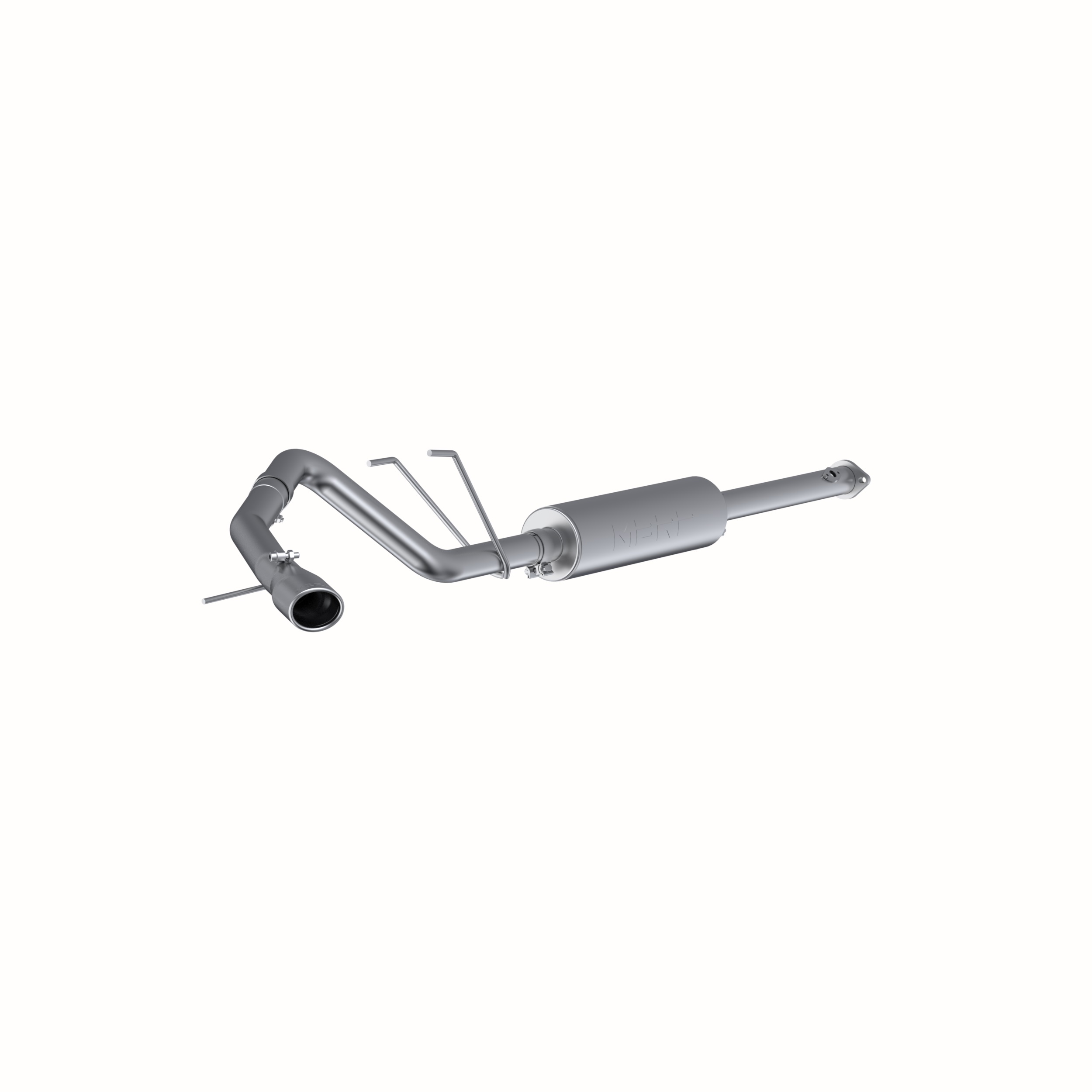 MBRP Exhaust 2.5in. Cat-Back. Single Side Exit. 4WD Only. AL S5334AL