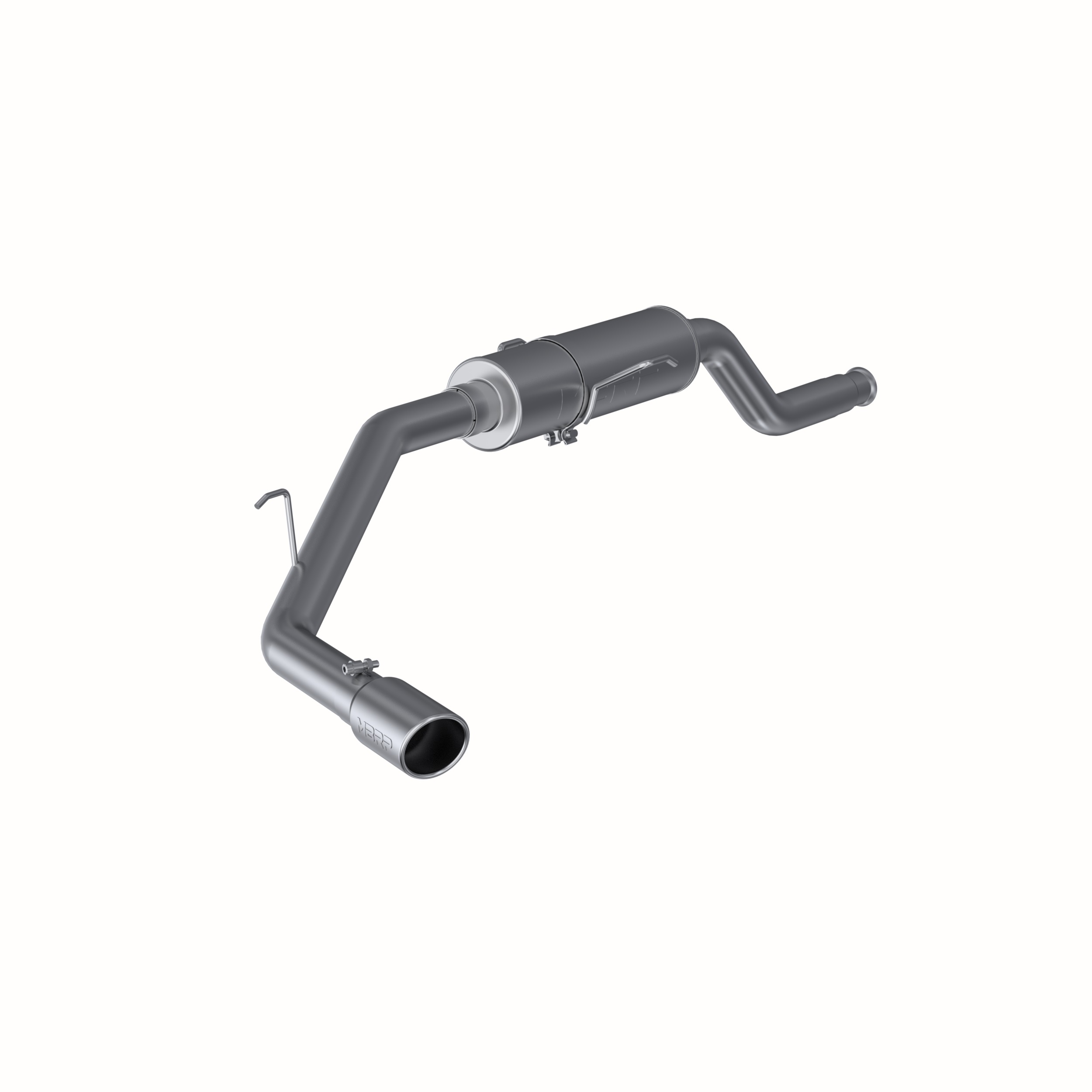 MBRP Exhaust 3in. Resonator Back. Single Side Exit. AL S5330AL