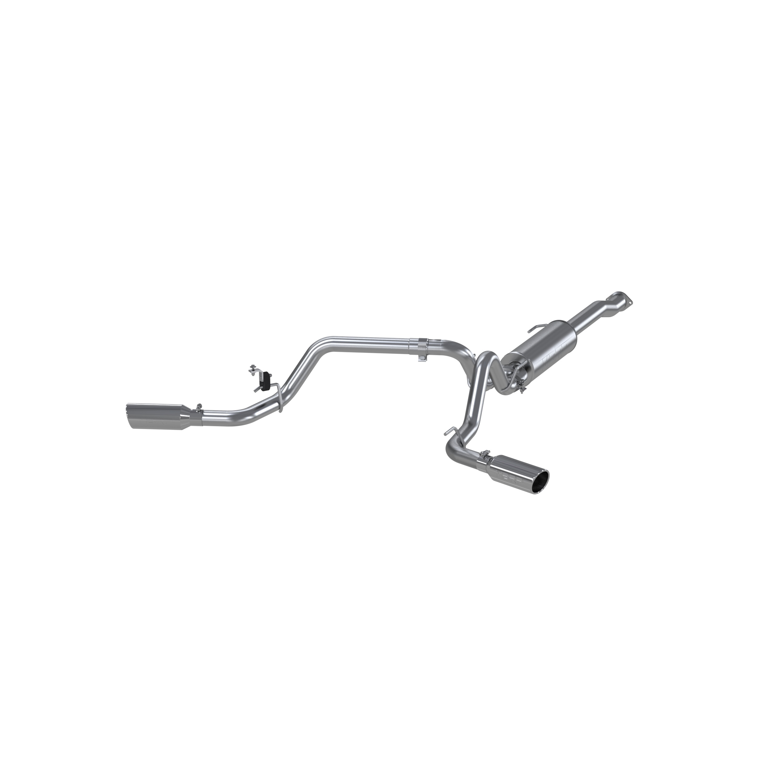 MBRP Exhaust 3in. Cat-Back. 2.5in. Dual Split Side Exit. AL S5340AL
