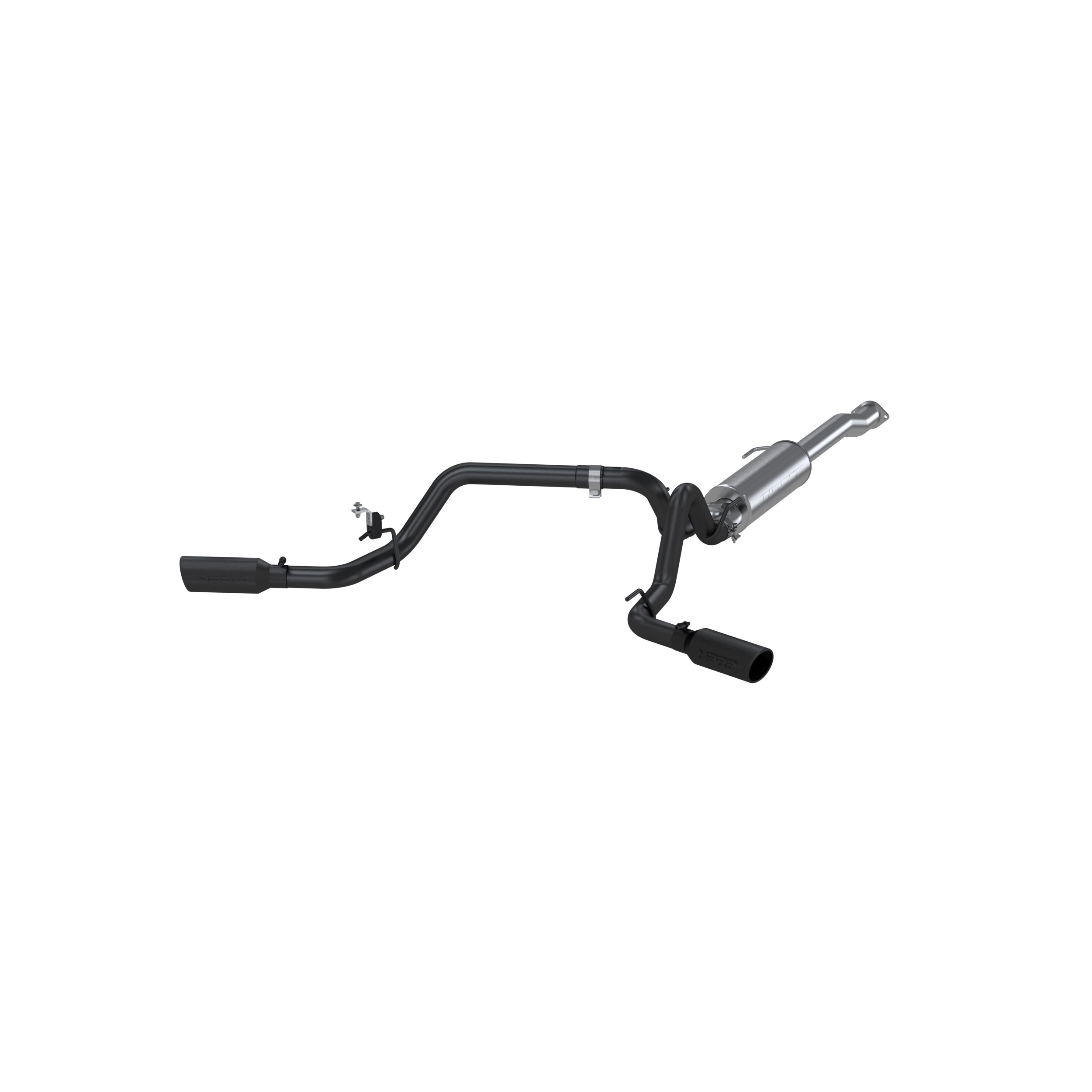 MBRP Exhaust 3in. Cat-Back. 2.5in. Dual Split Side Exit. BLK S5340BLK