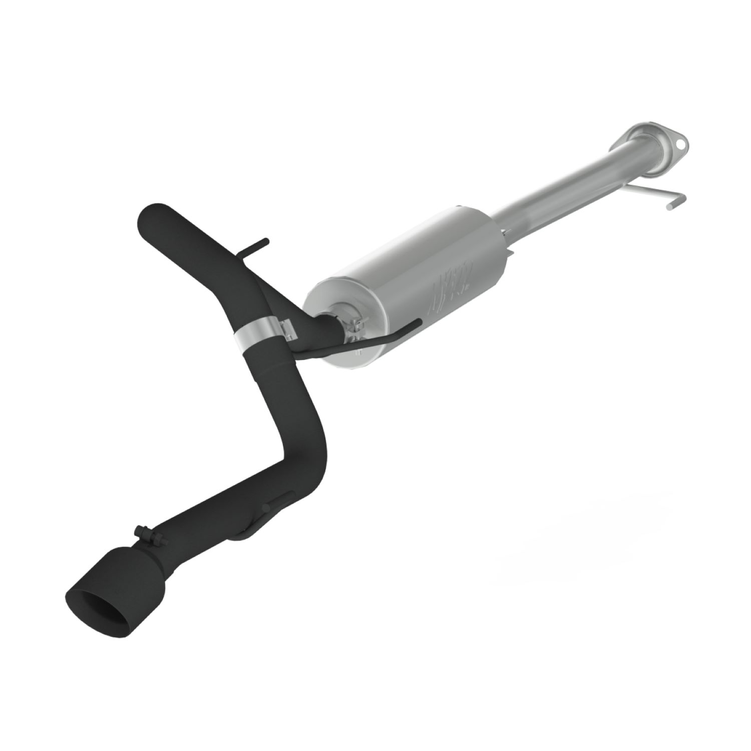 MBRP Exhaust 2.5in. Cat-Back. Single Rear Exit. BLK S5342BLK