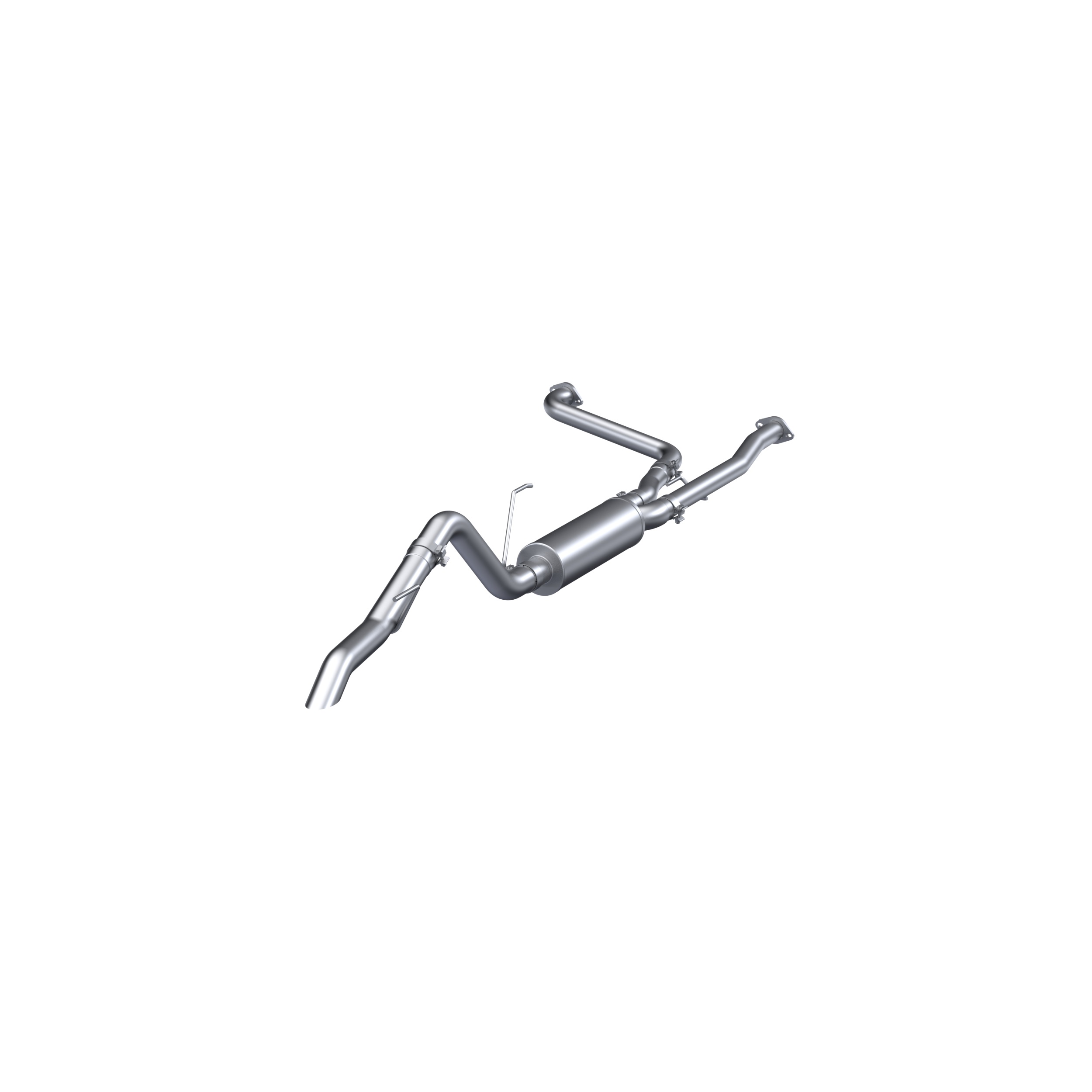 MBRP Exhaust 2.5in. Cat-Back. 3in. Single Rear Exit. T304 S5409304