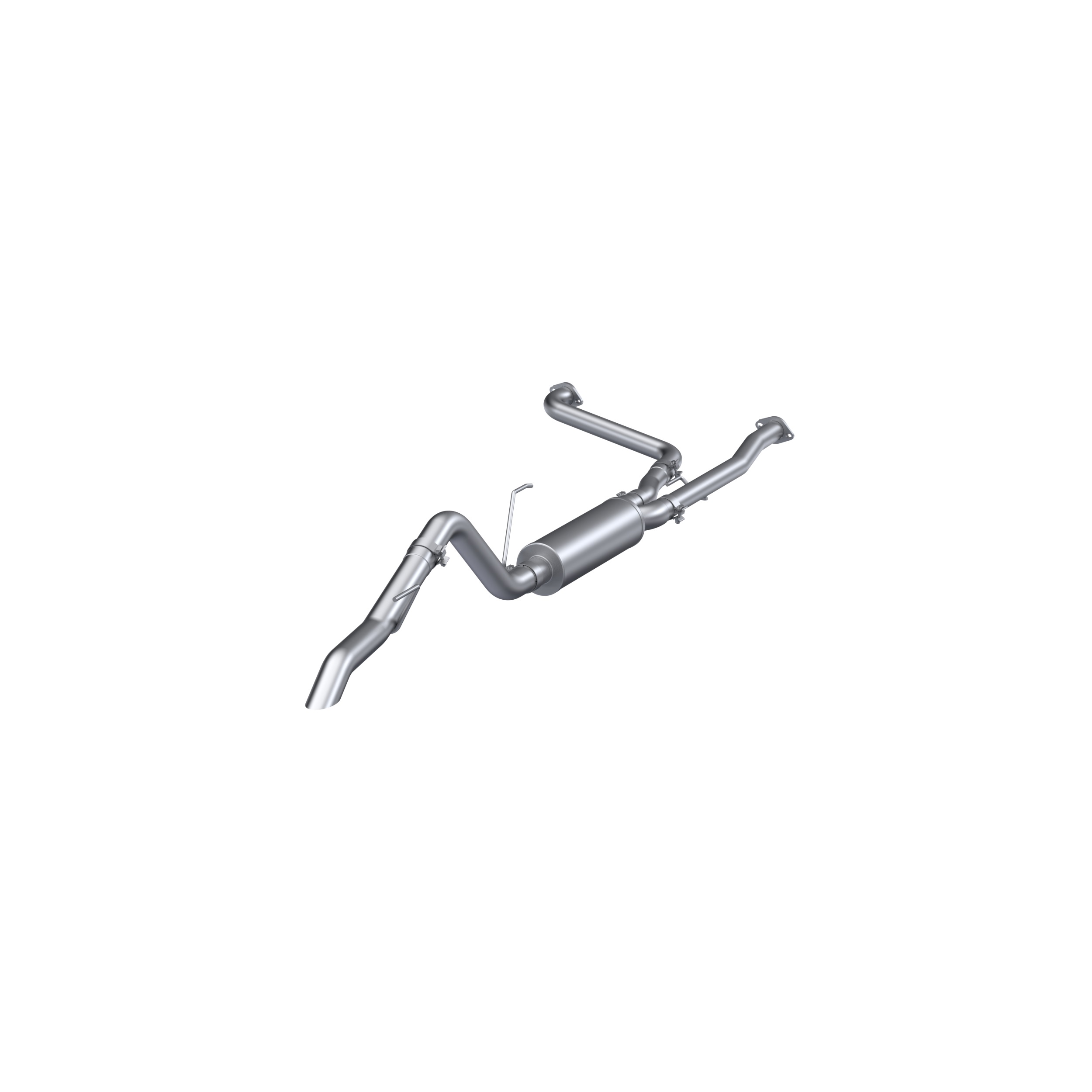 MBRP Exhaust 2.5in. Cat-Back. 3in. Single Rear Exit. AL S5409AL