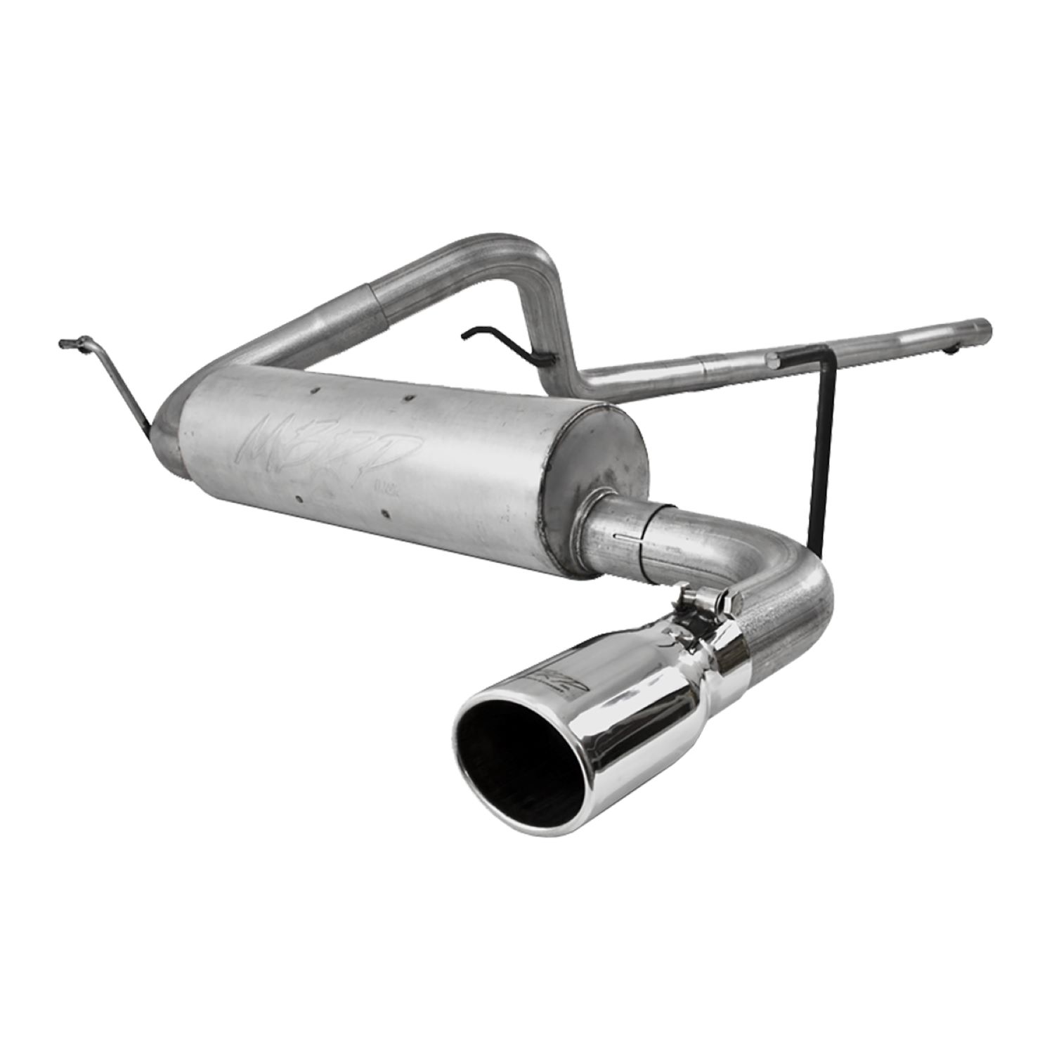 MBRP Exhaust 2.5in. Cat-Back. Single Rear Exit. AL S5502AL