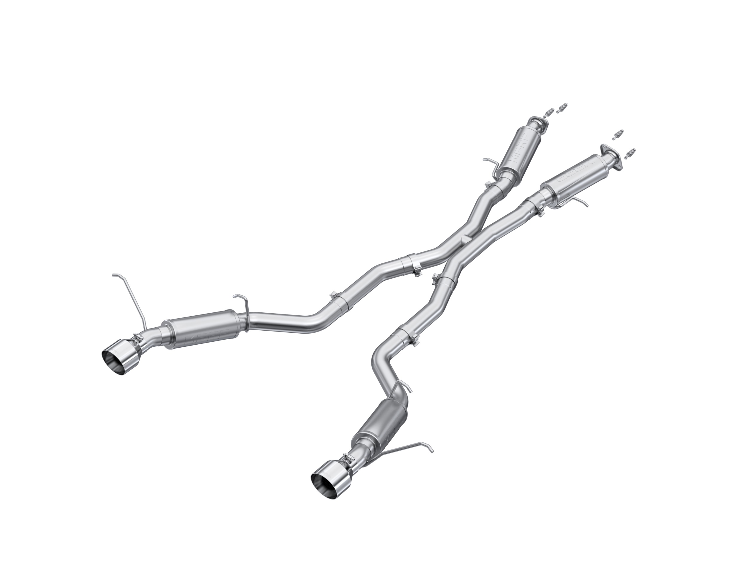 MBRP Exhaust 3in. Cat-Back. Dual Split Rear Exit. AL S5525AL